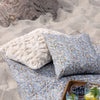 Flower Decke Blau