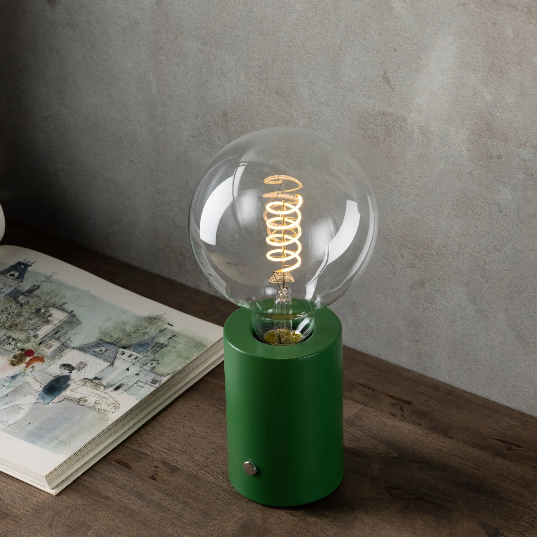 Touch Akkulampe Grün