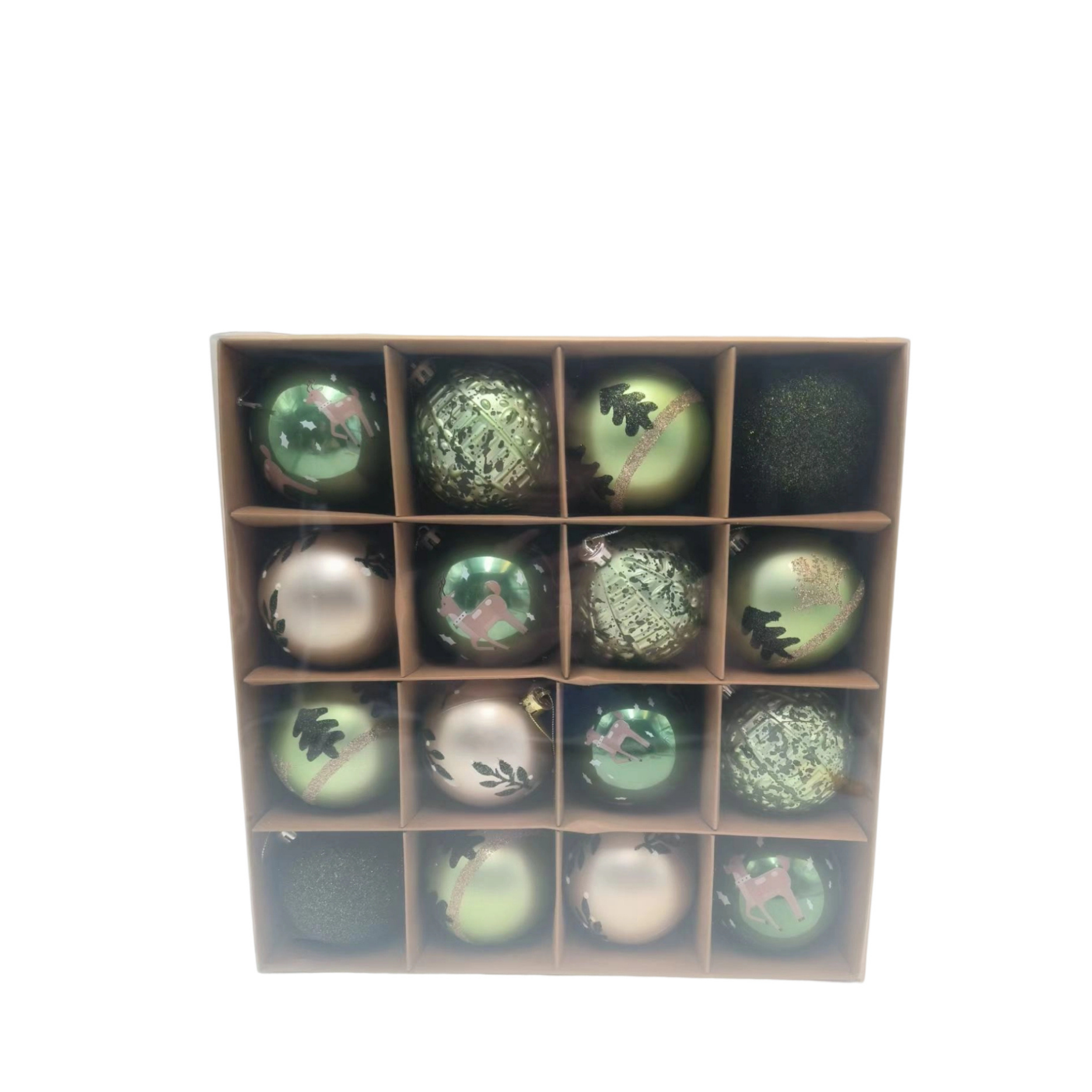 Verdia Weihnachtskugeln, 16 Stück