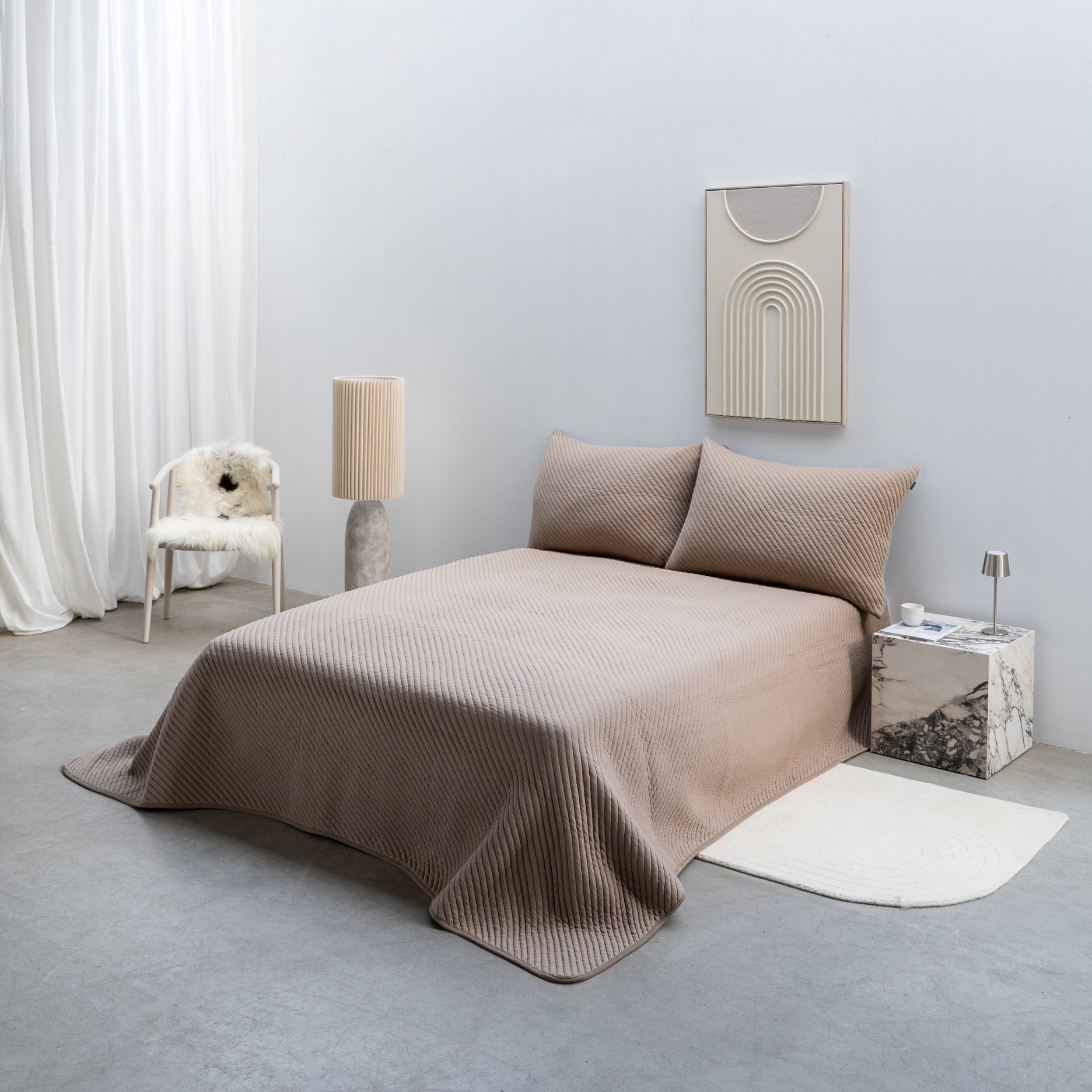 Noa gestepptes Kopfteil-Kissen