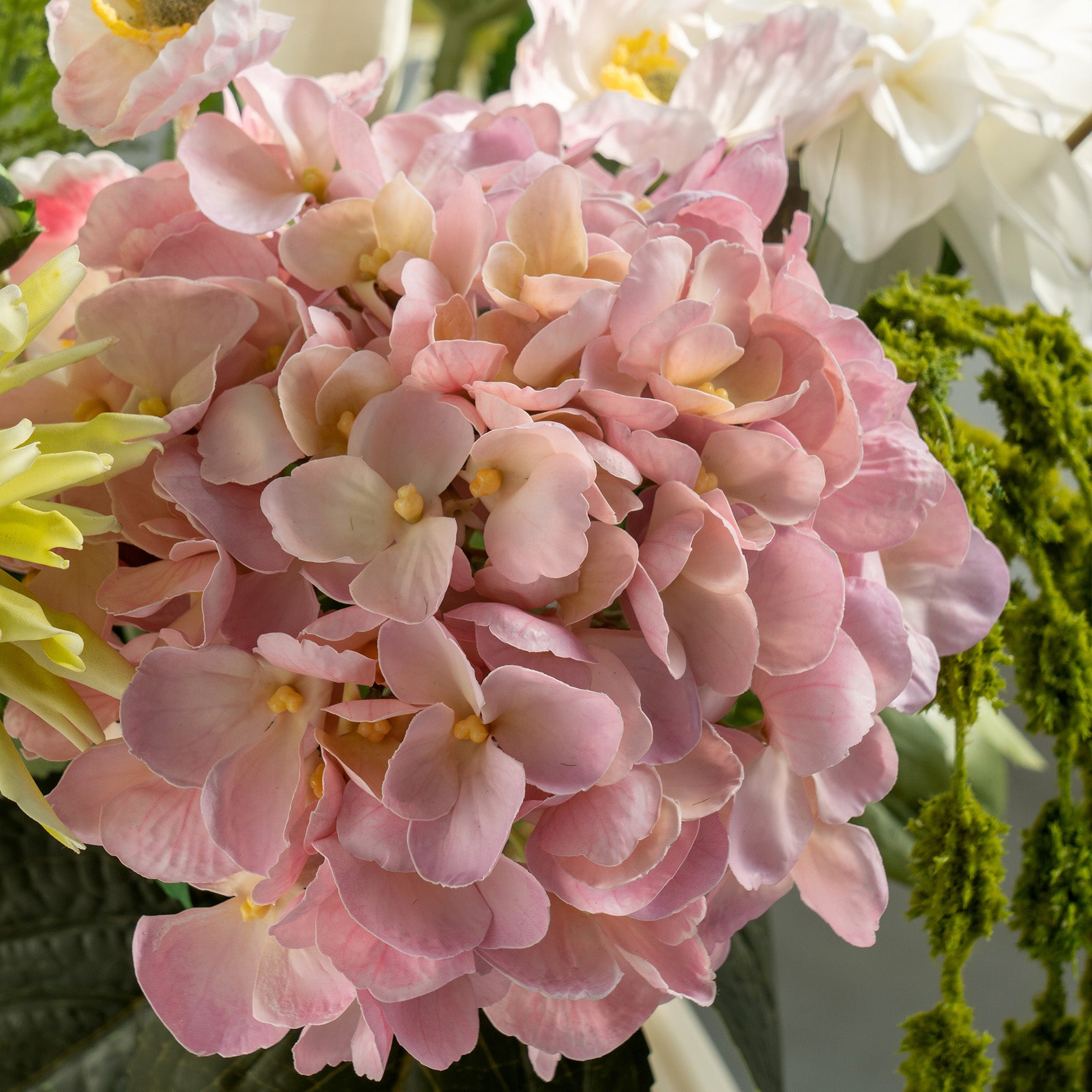 Künstliche Hortensie - Real Touch