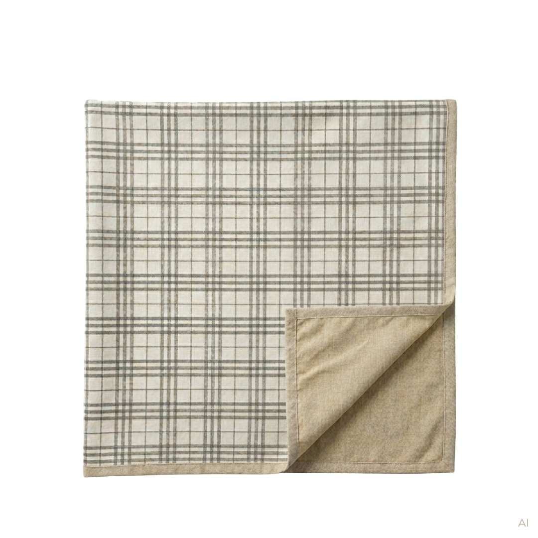 Breeze Check Picknickdecke