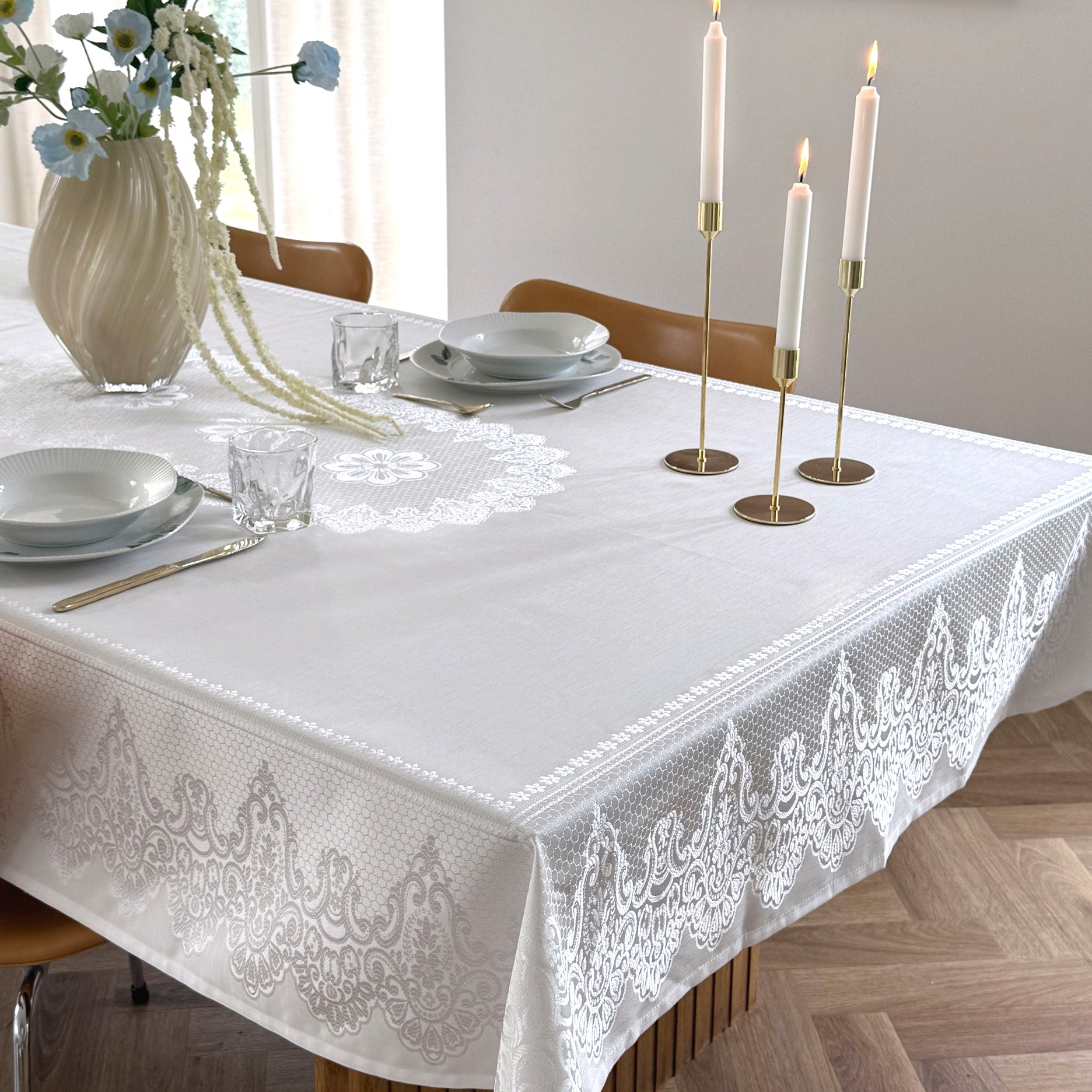 Spitzen-Tischdecke 150x350