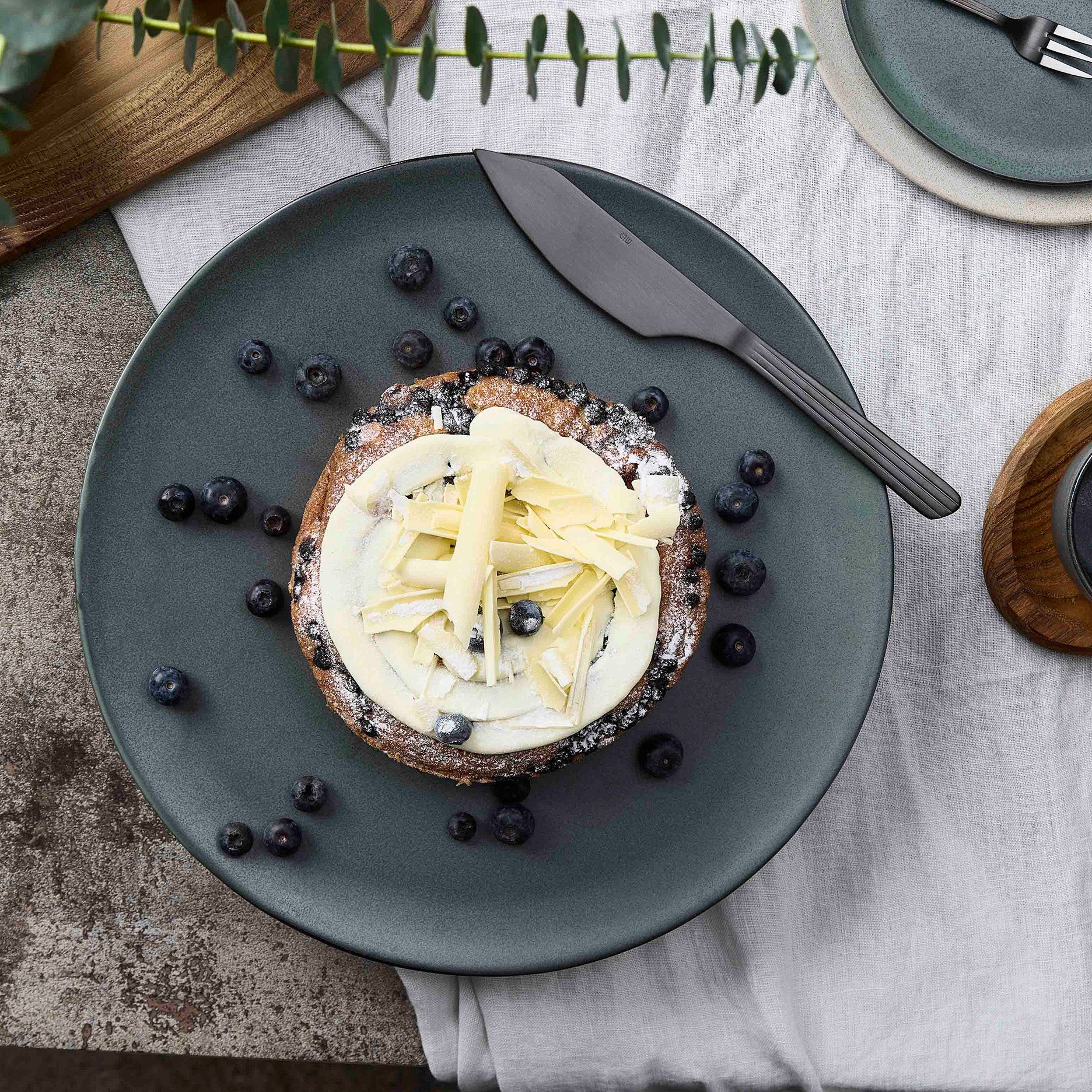 RAW Tortenmesser matt schwarz