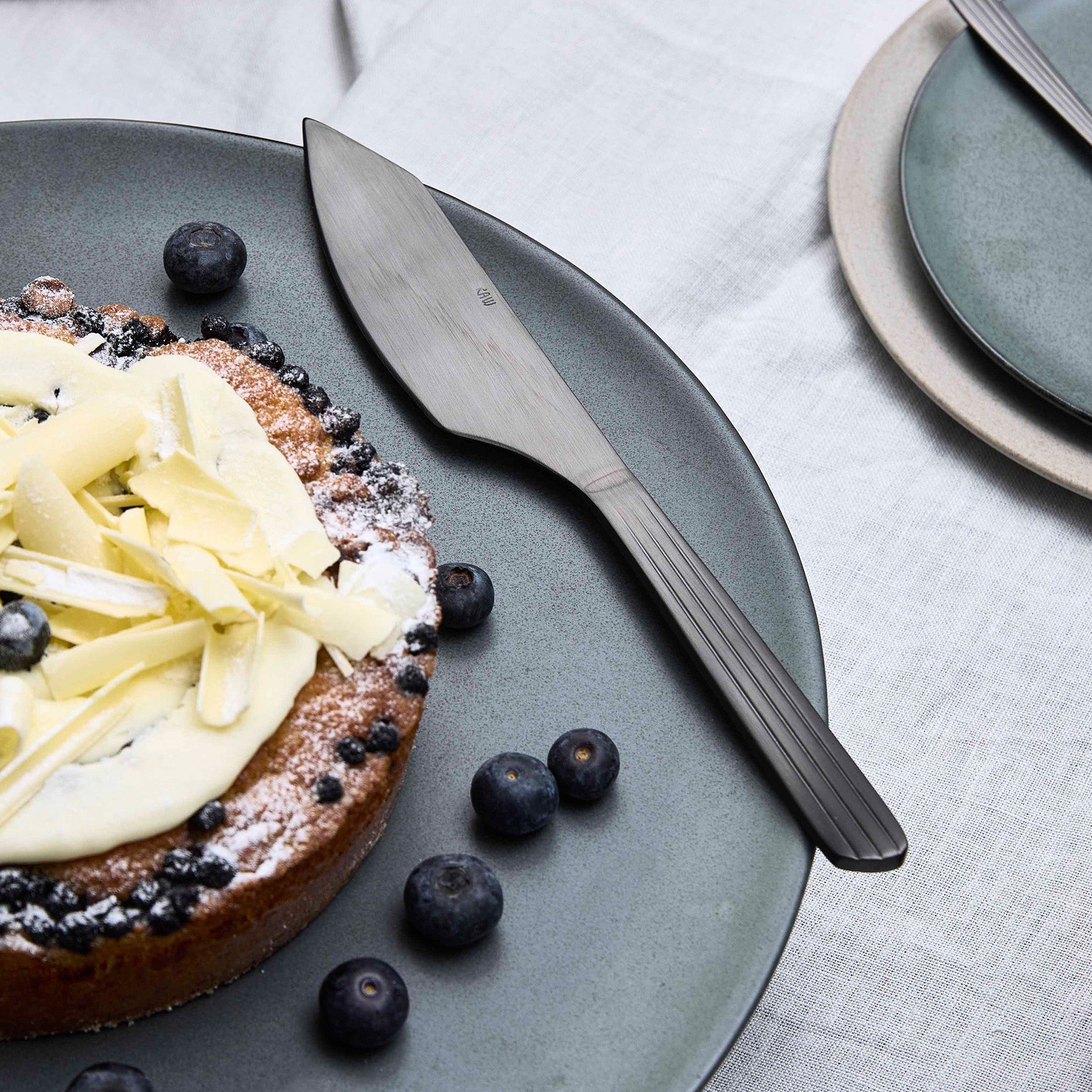 RAW Tortenmesser matt schwarz
