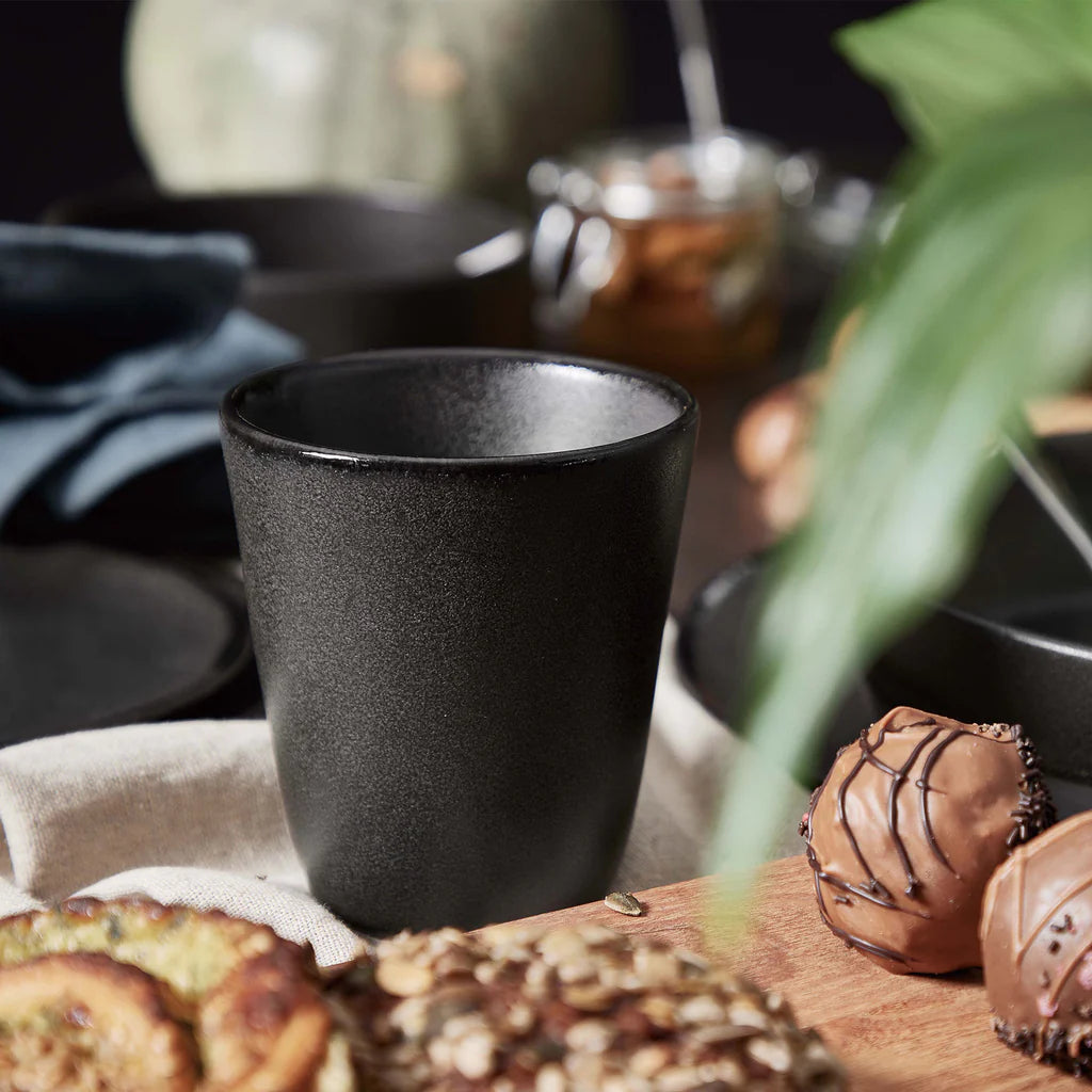 RAW Thermobecher titanium Schwarz