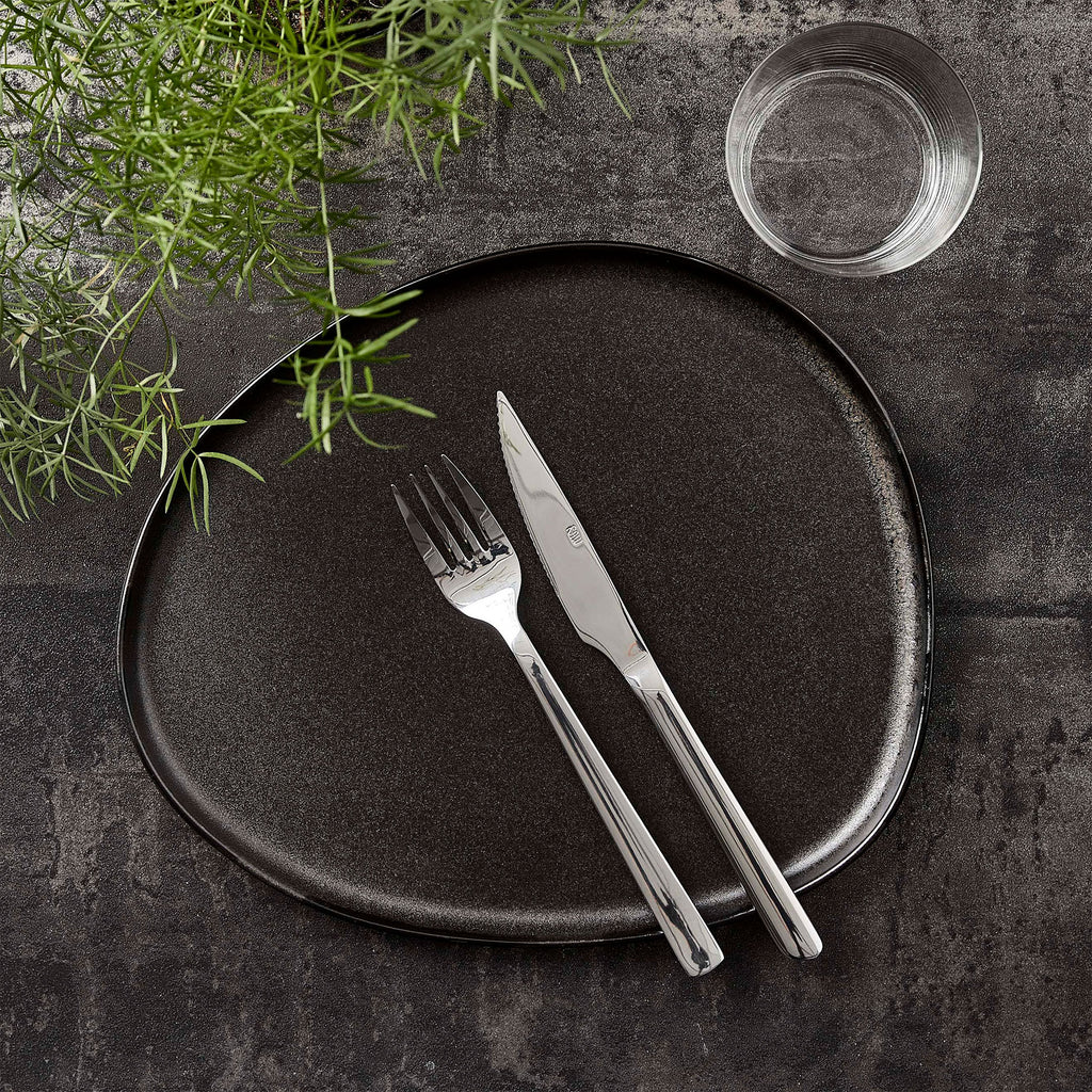 RAW Organic Mittagsteller Titan Schwarz