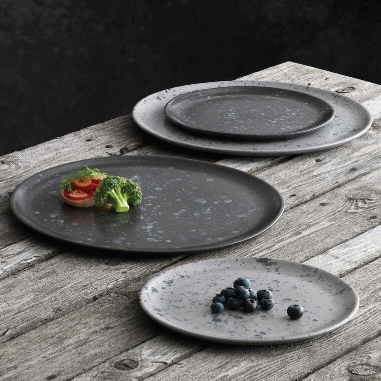 RAW Essteller D28 cm Grau Spotted