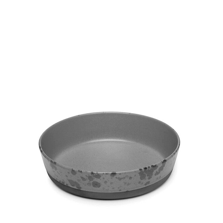 RAW Suppenteller 19,4 cm Grau Spotted