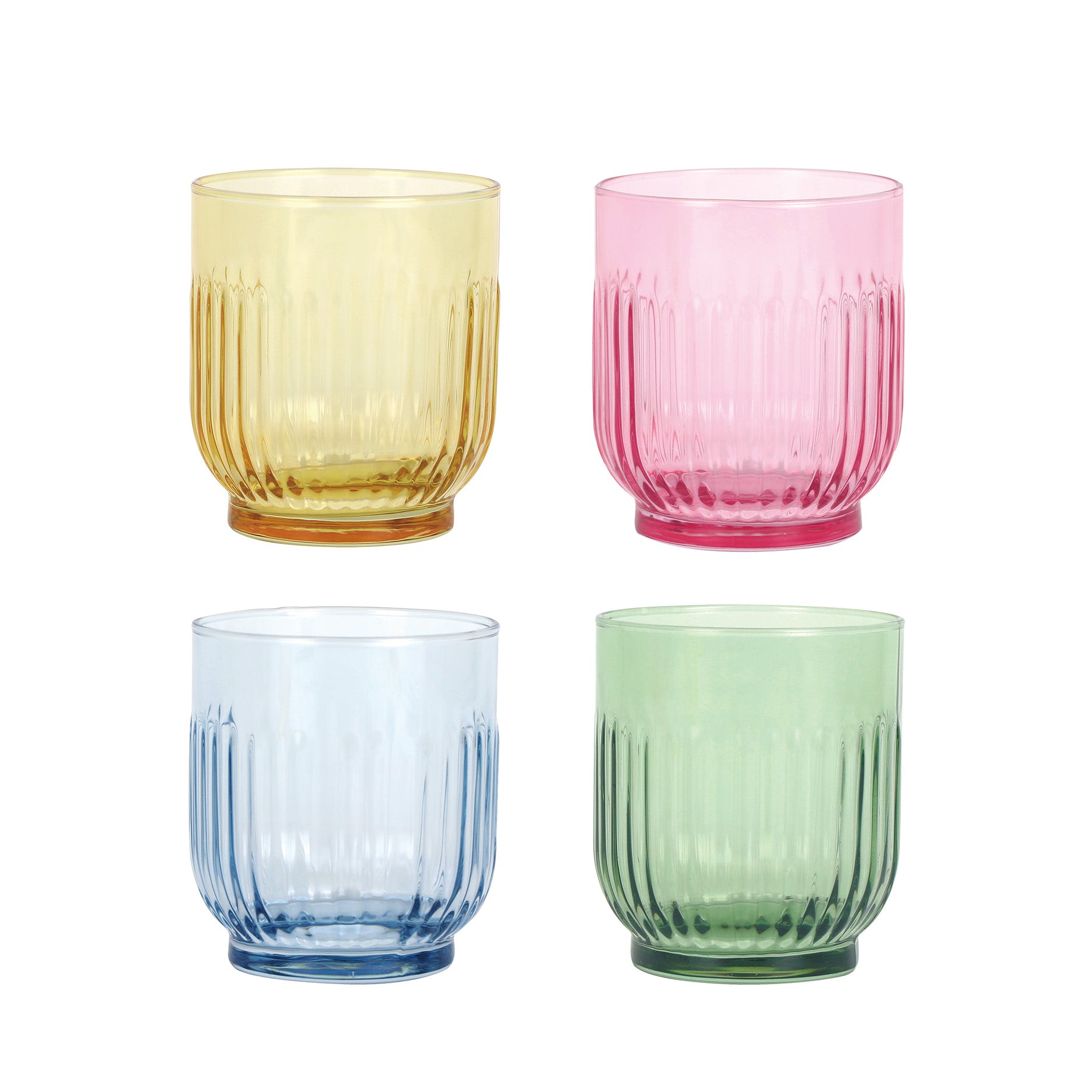 Trinkgläser 4er-Mix