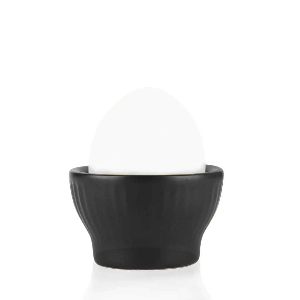 Groovy Eierbecher Schwarz 4 Stk.