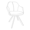New Age Stuhl Beige