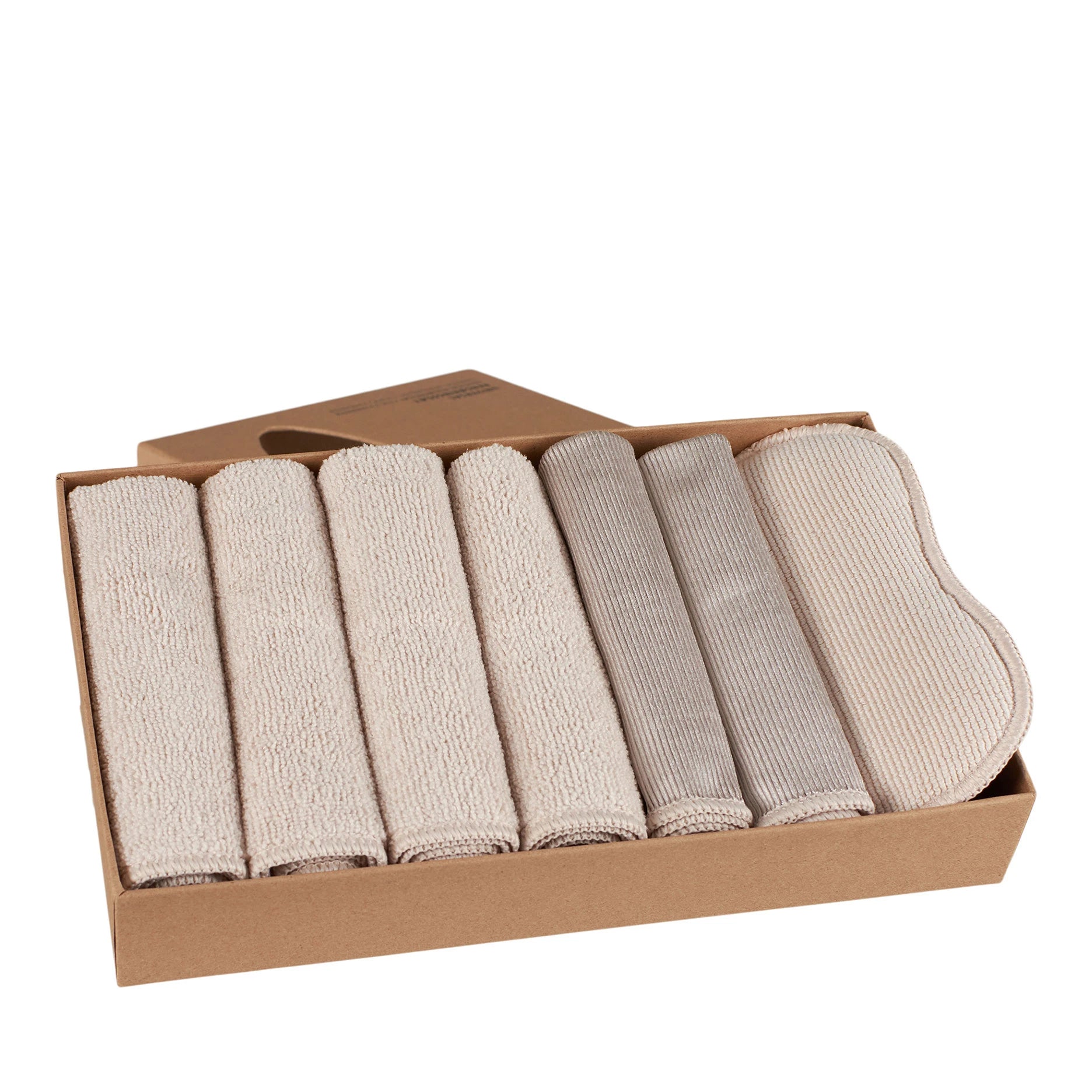 Microfasertücher-Set Beige