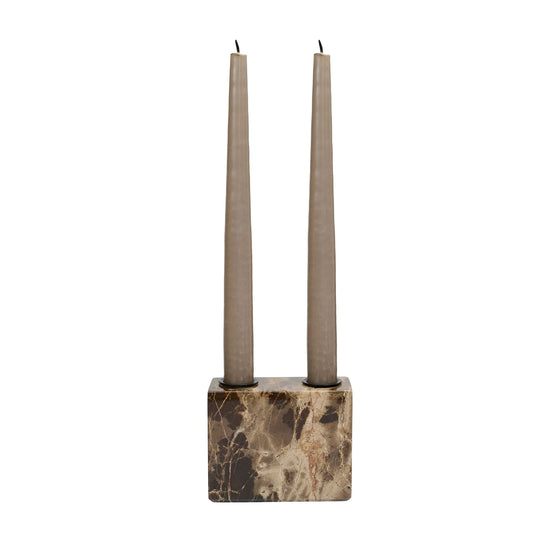 Marble II Cube Kerzenhalter 2 Kerzen