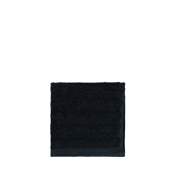 Aura Waschlappen Schwarz 30 x 30 cm