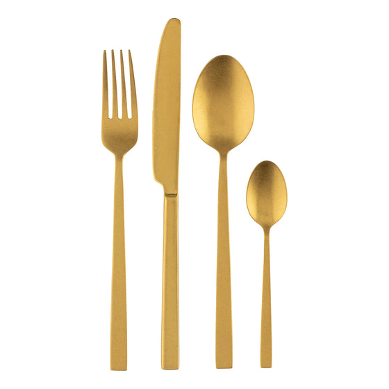 Modern Vintage Besteck Set 16-tlg. Gold