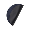 Wendbares Tischset Ø38 cm Dunkelblau/Schwarz