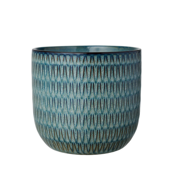Memory Pflanztopf Blau