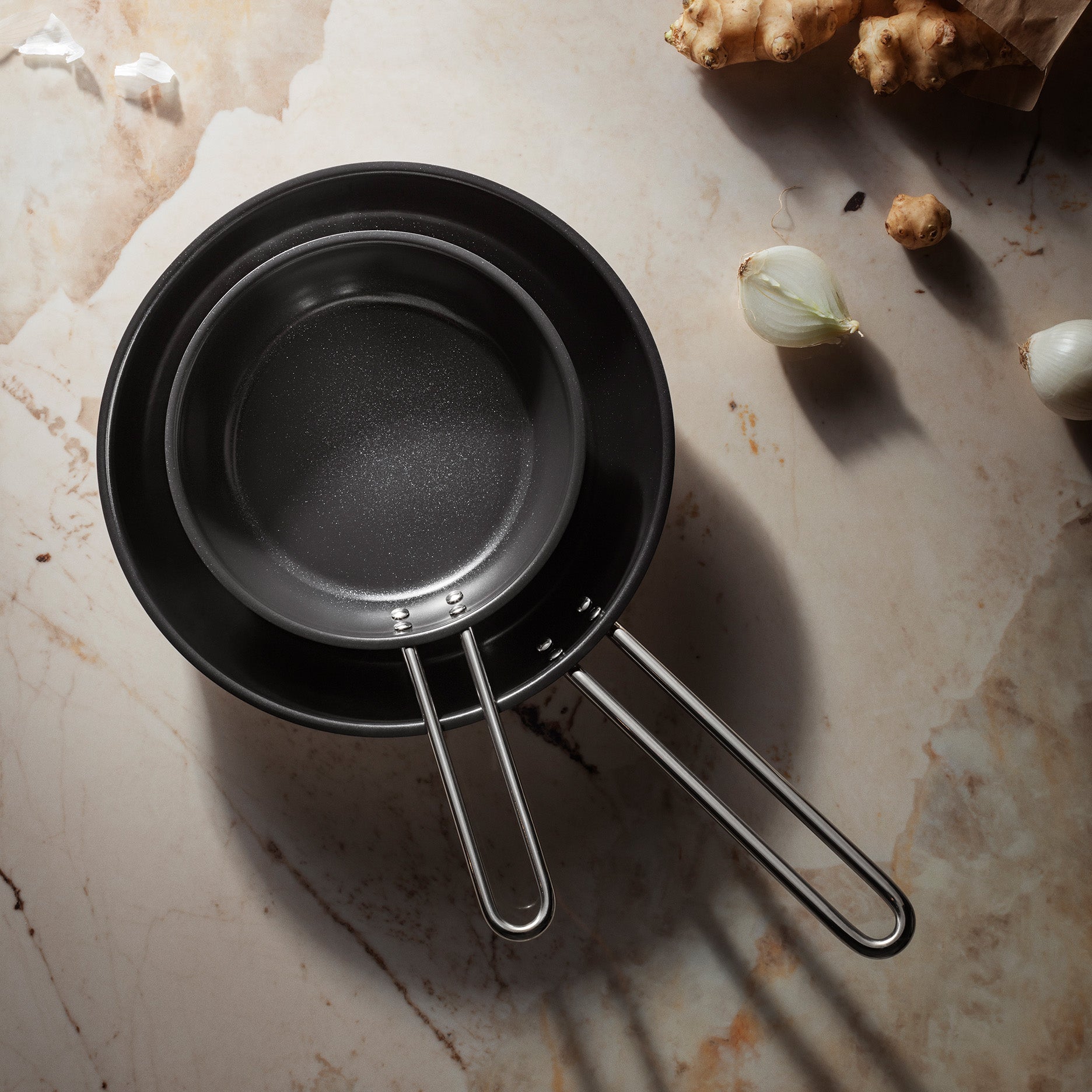 Stainless Steel Bratpfanne Ø24 - keramisch