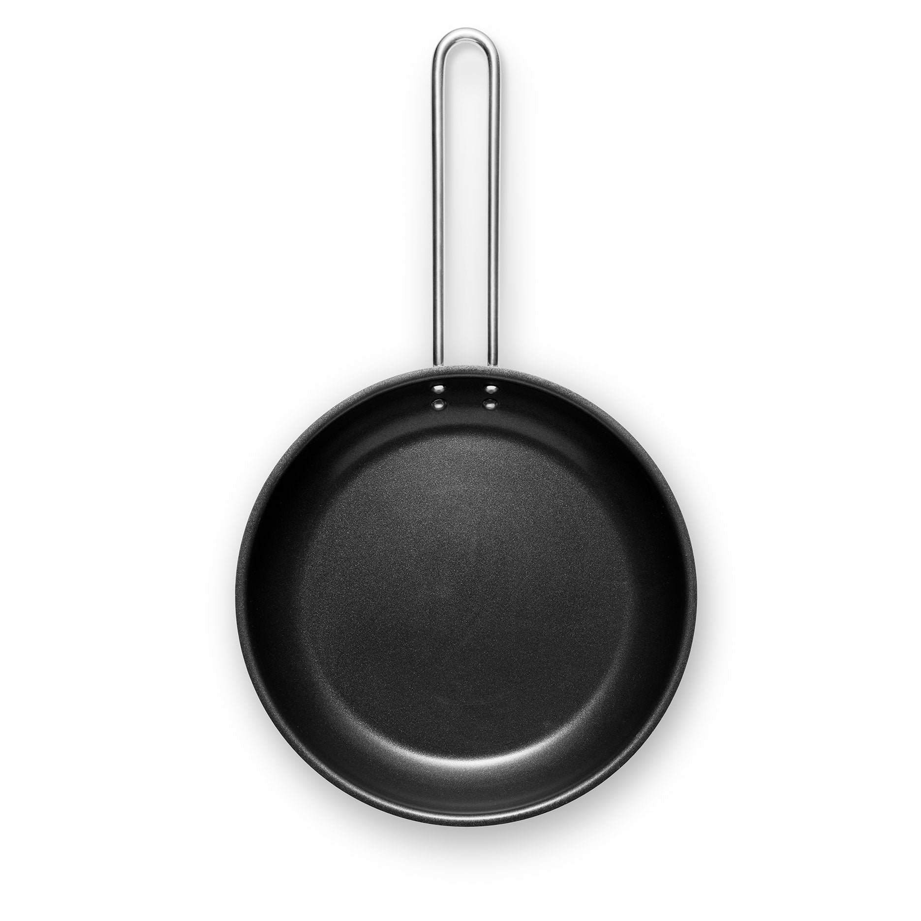 Bratpfanne Edelstahl Ø28 cm - Antihaftbeschichtung