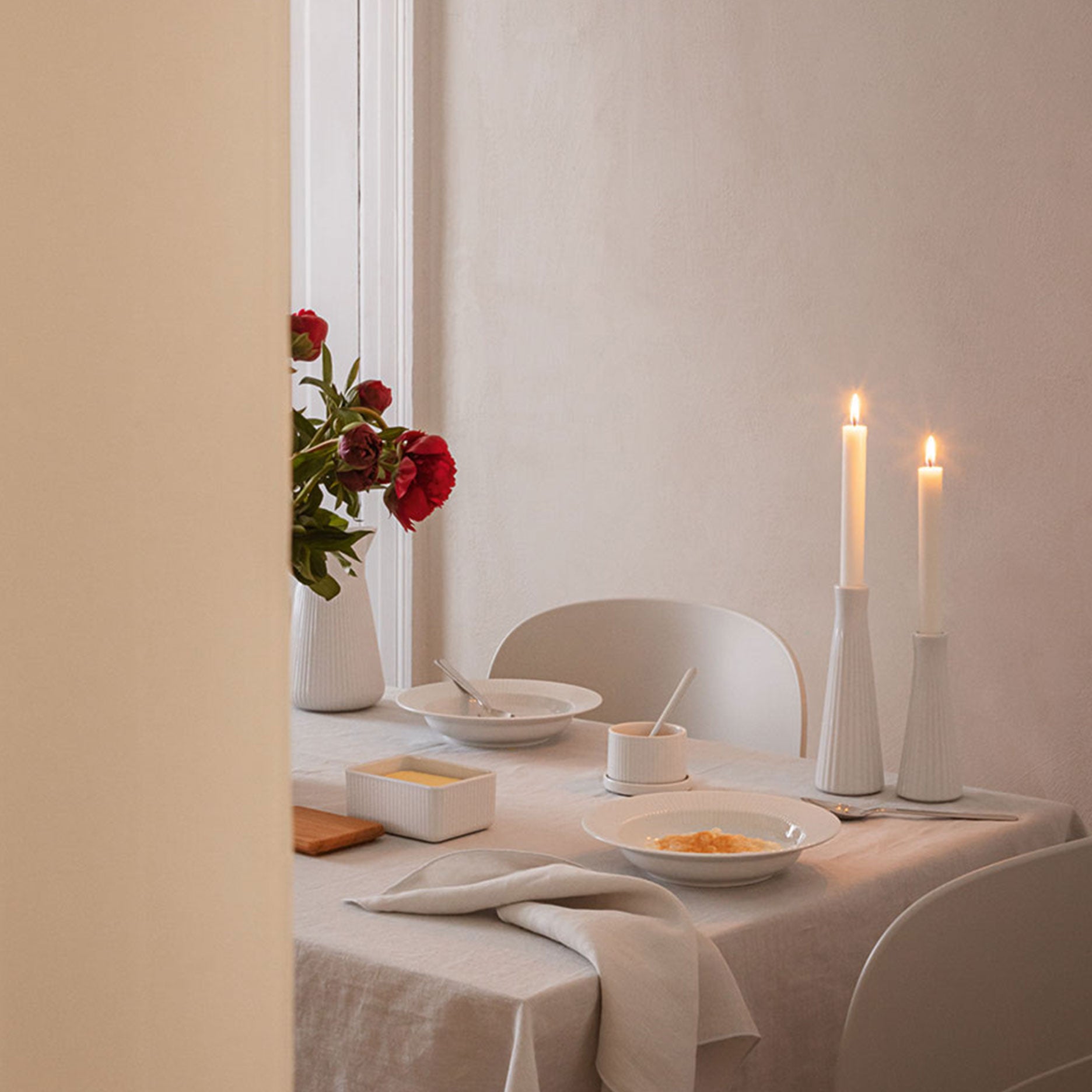 Legio Nova Butterdose mit Eichenholzdeckel