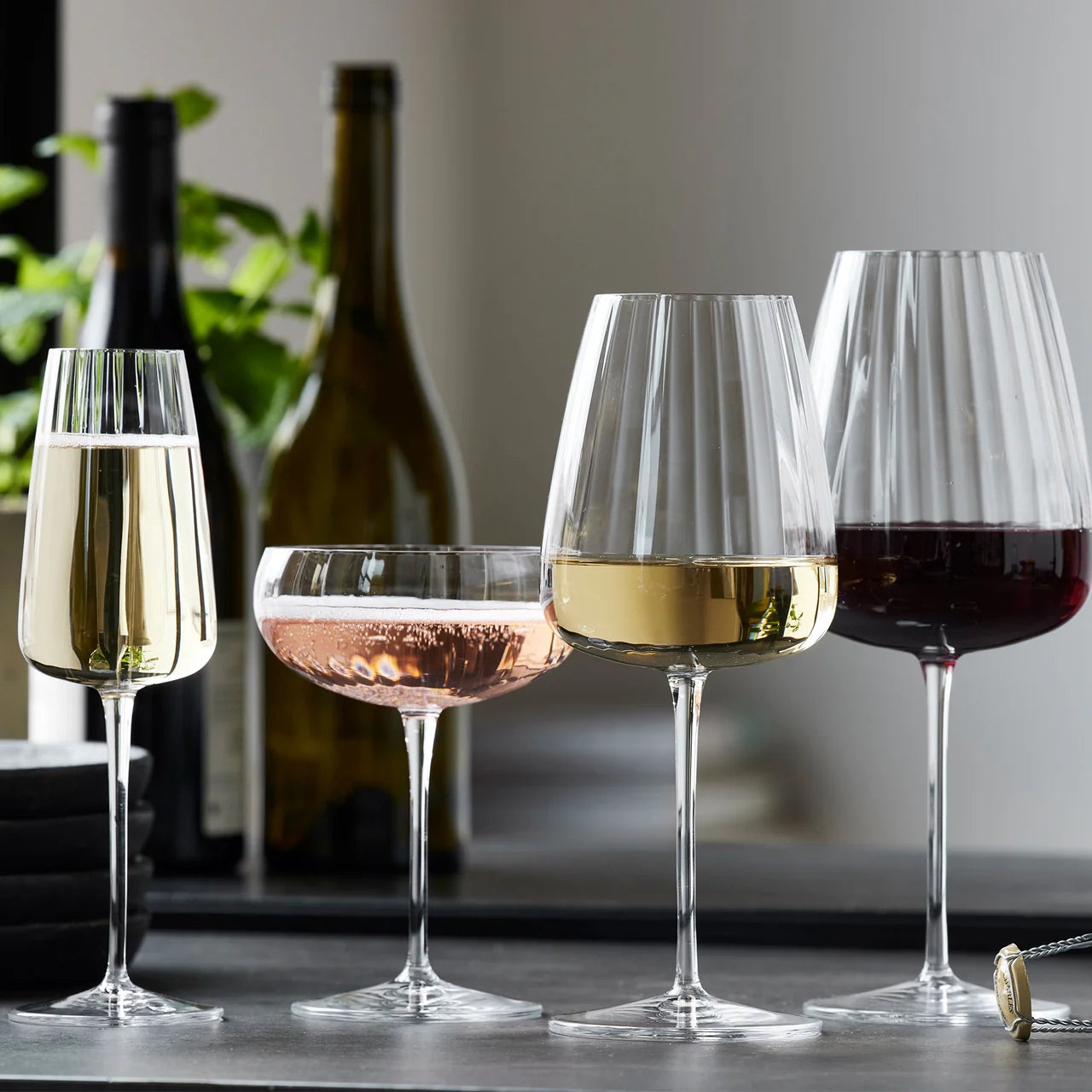 Optica Champagnergläser 4 Stück