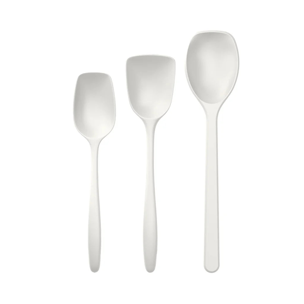 New Classic Kochlöffel-Set, 3-teilig, weiß