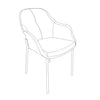 New Age Stuhl Beige
