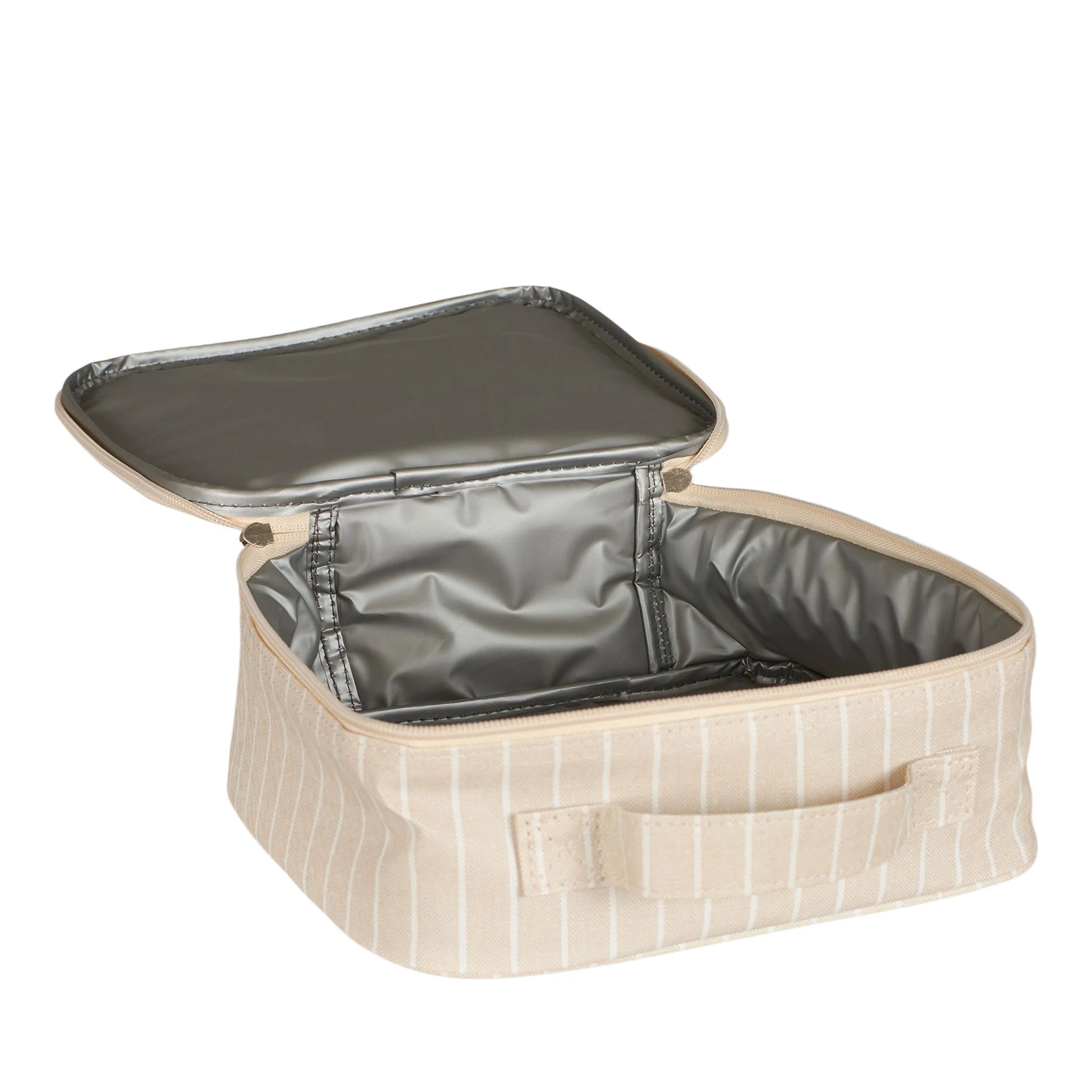 Stripe kleine Kühltasche Beige
