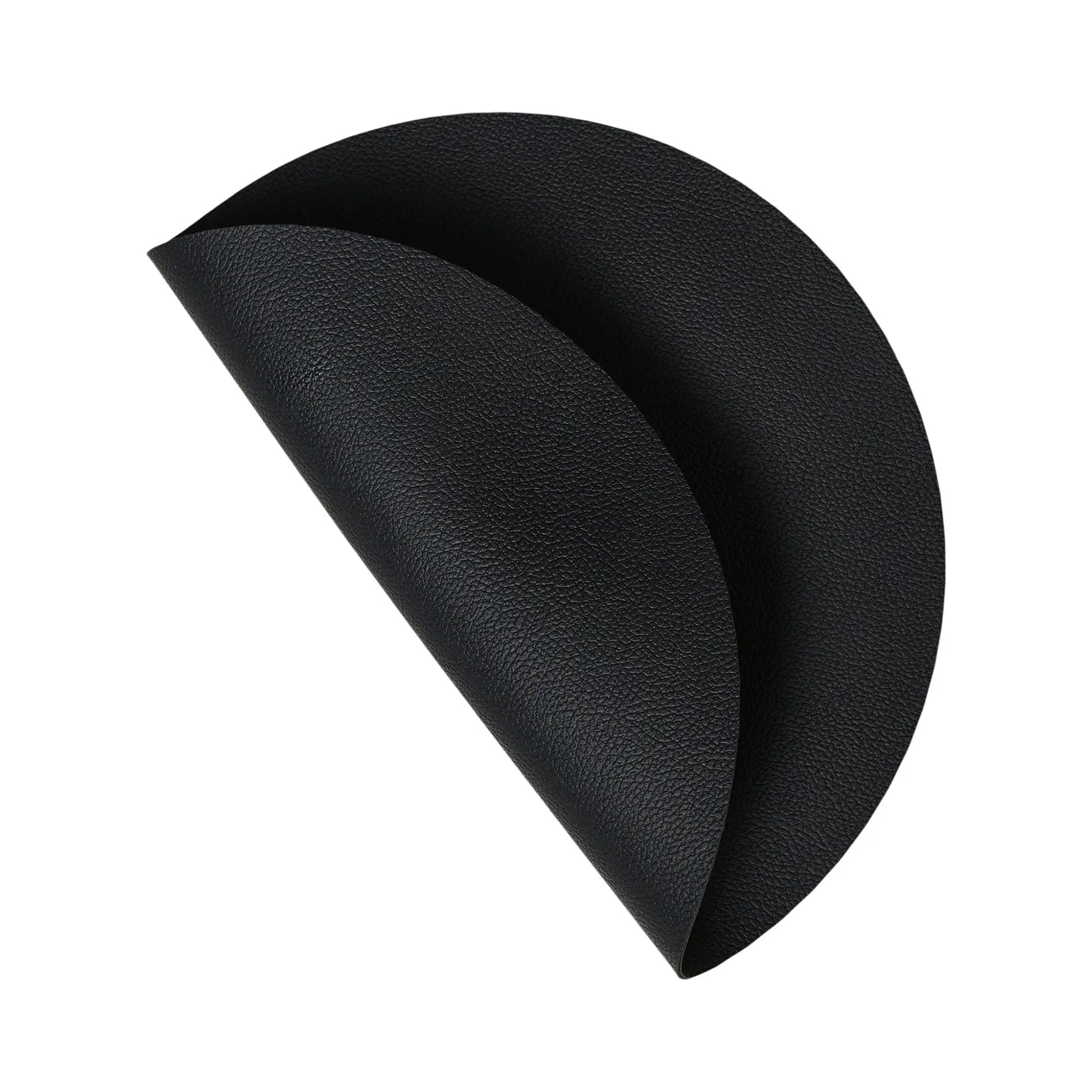 Wendbares Tischset Ø30 cm Schwarz