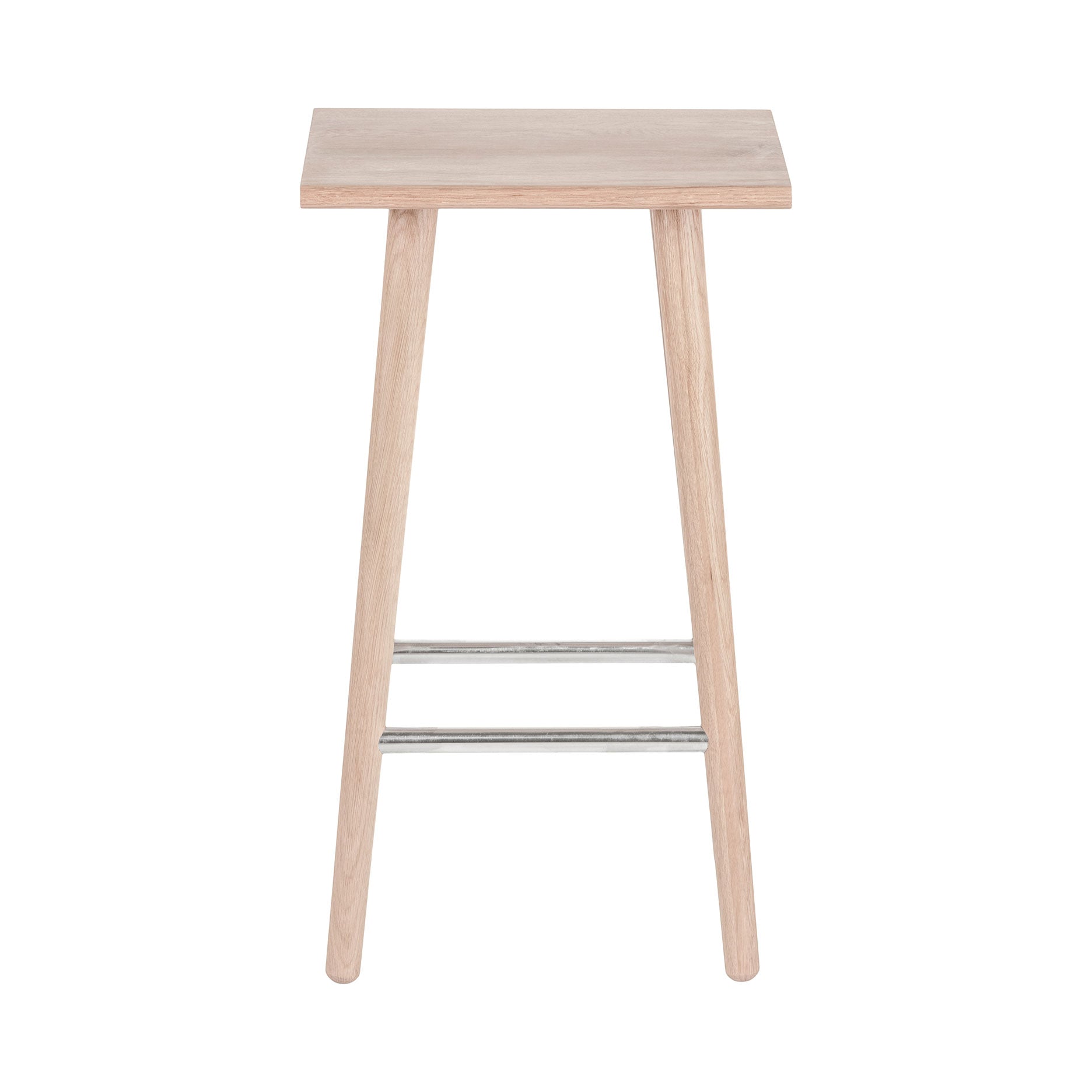 Wood II Küchenstuhl – weiß pigmentierte Eiche