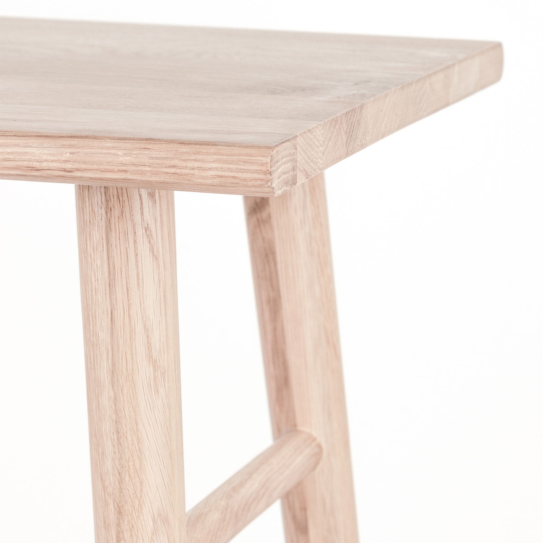 Wood II Küchenstuhl – weiß pigmentierte Eiche