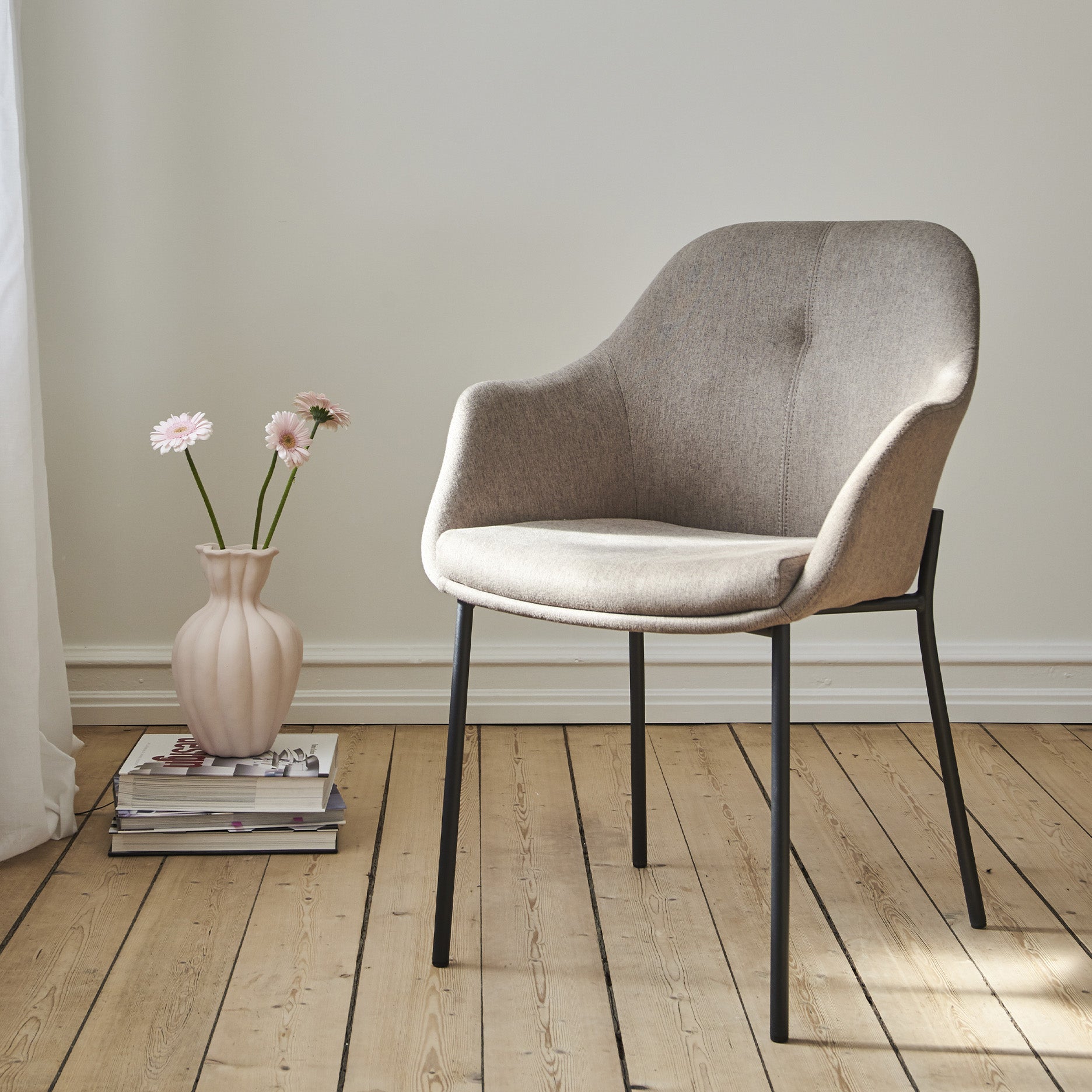 New Age Stuhl m. festen beinen - Stoff