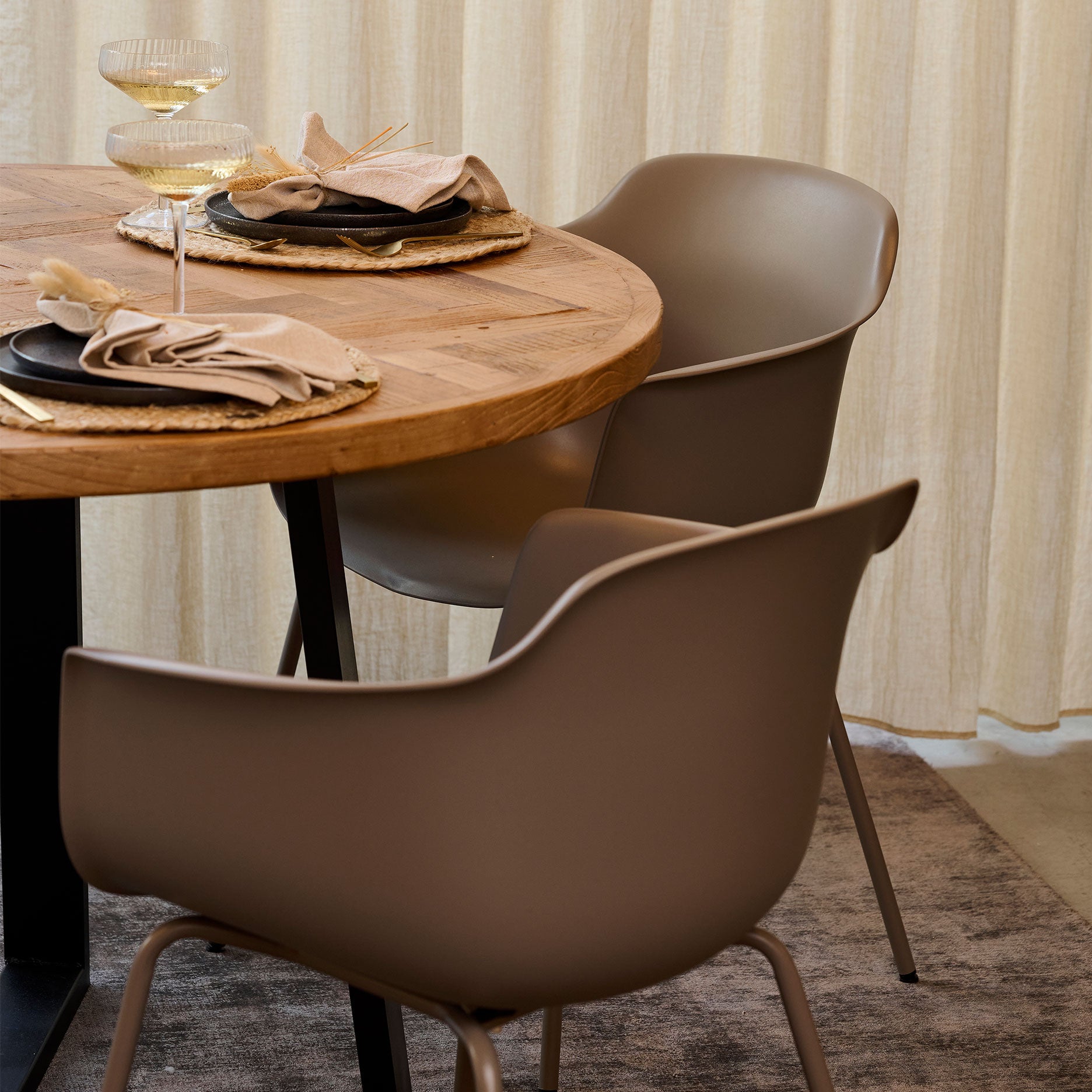 Enna Esszimmerstuhl - Kunststoff