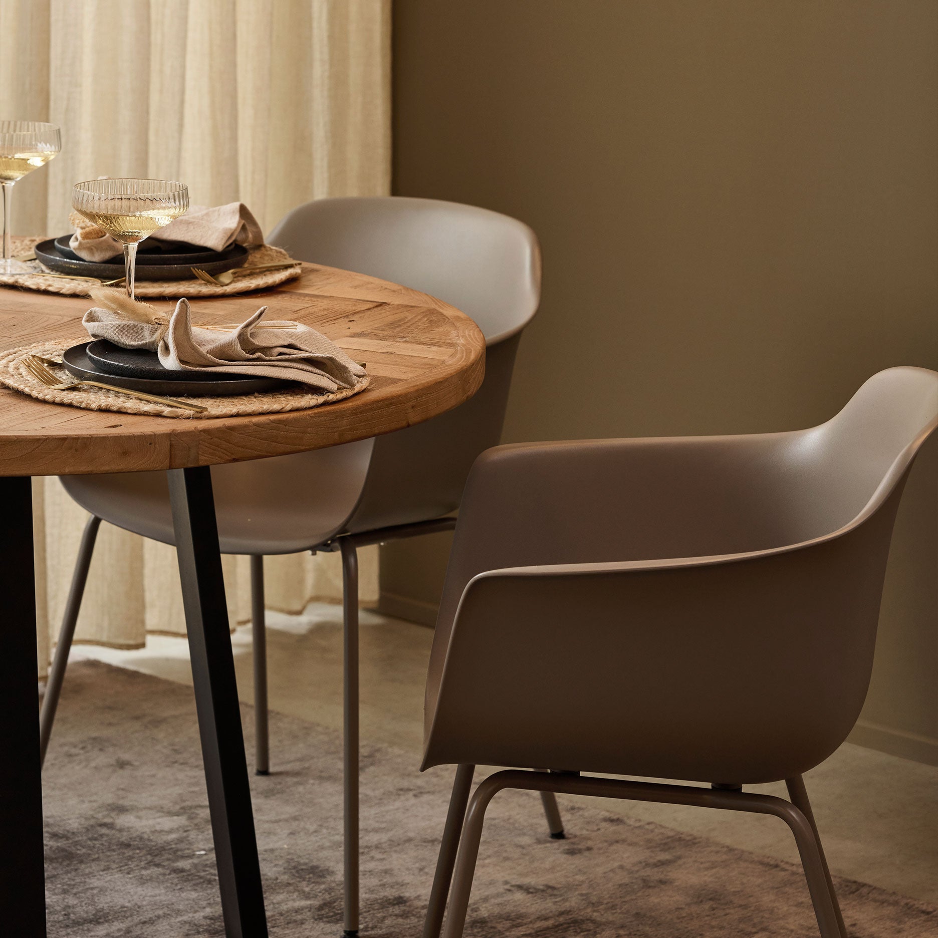 Enna Esszimmerstuhl - Kunststoff