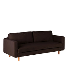 Stapleton 3er Sofa Dunkebraun