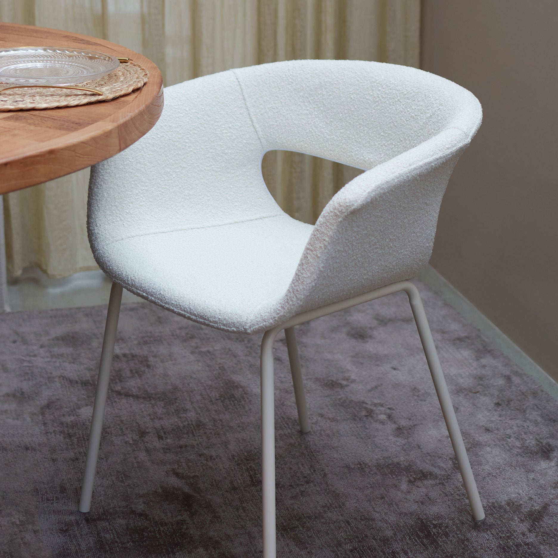 Messina Esszimmerstuhl Stoff