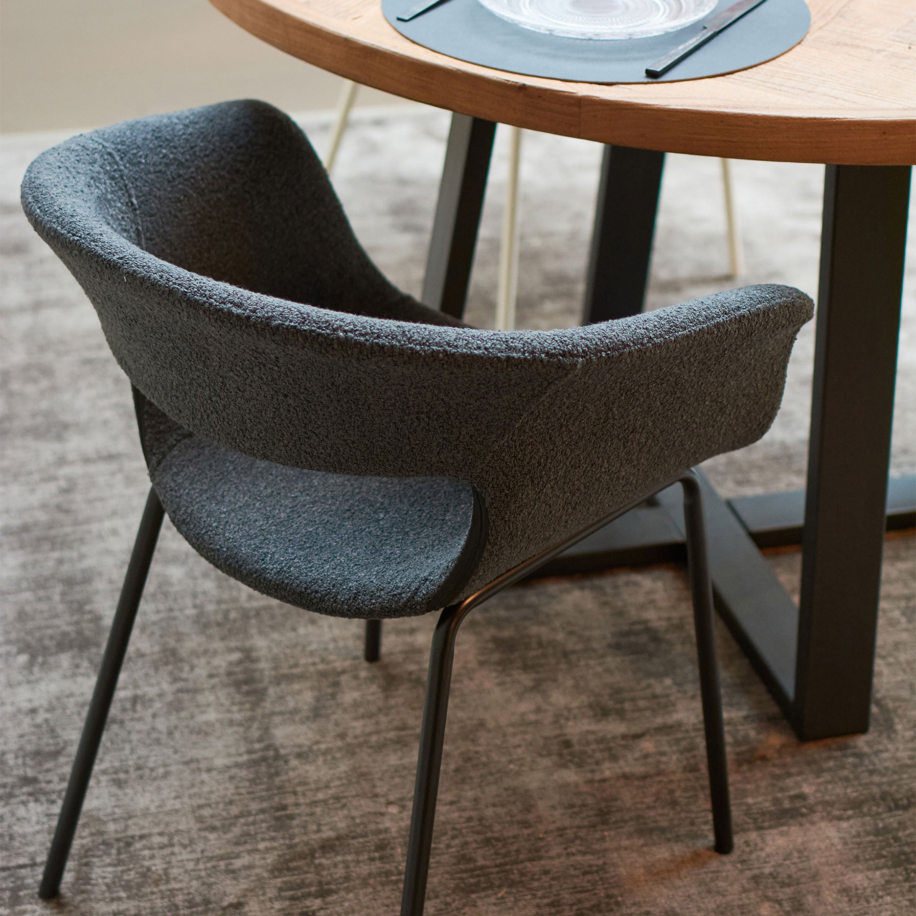 Messina Esszimmerstuhl Stoff