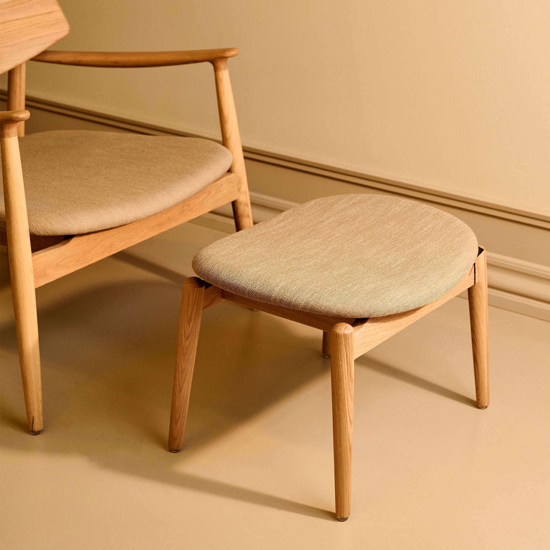 Vedersø Hocker – Stoff