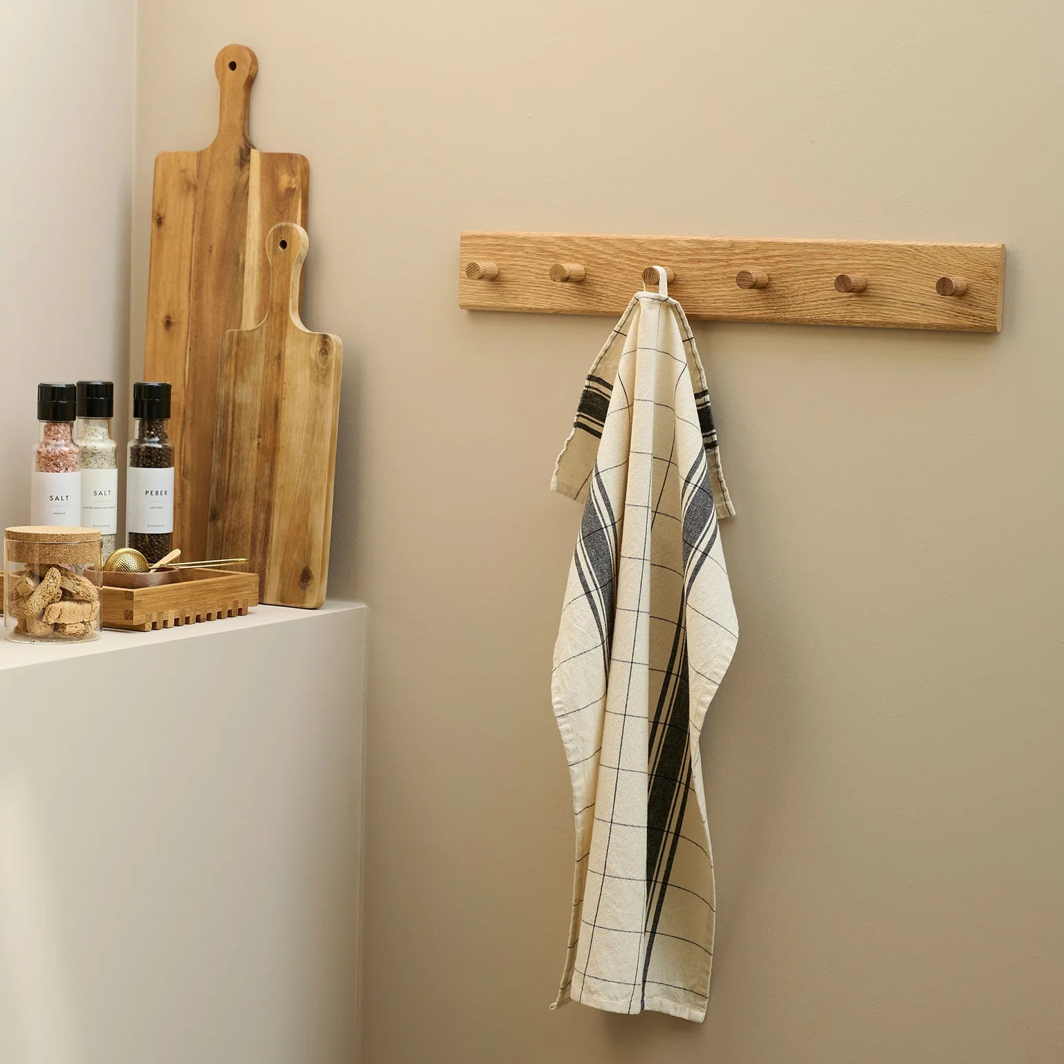 Wood II Garderobenleiste L60