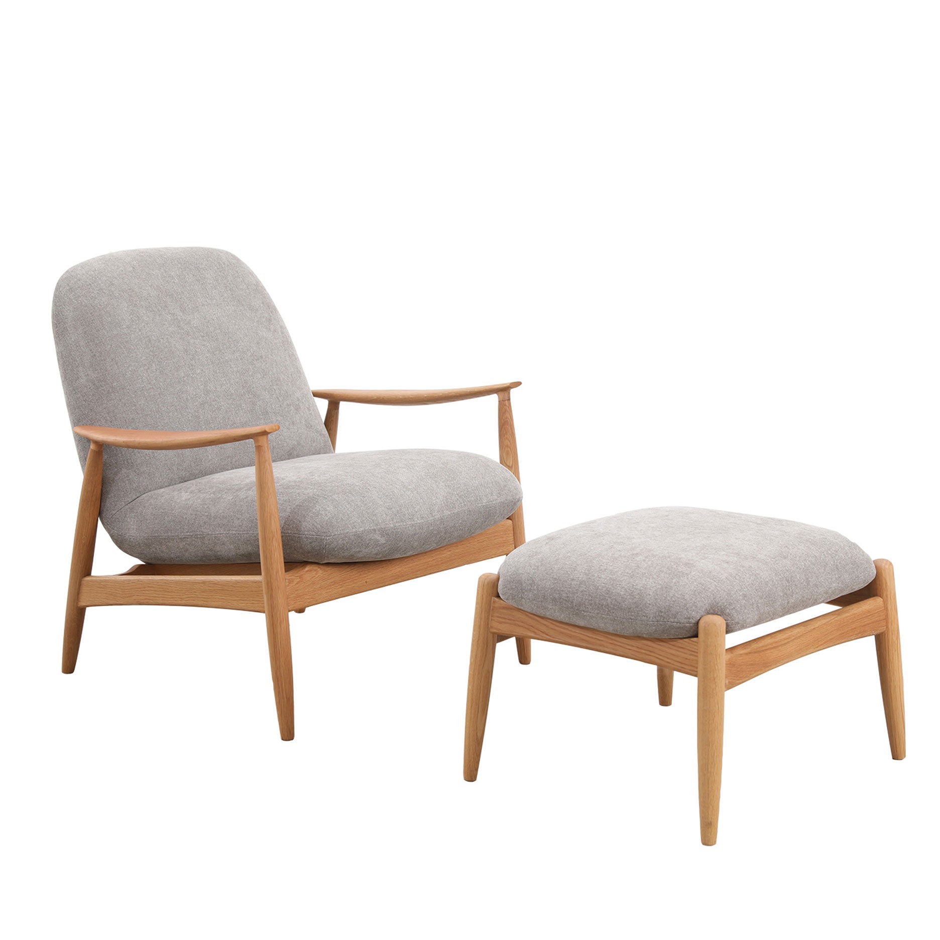 Korobi Loungesessel Hellbraun