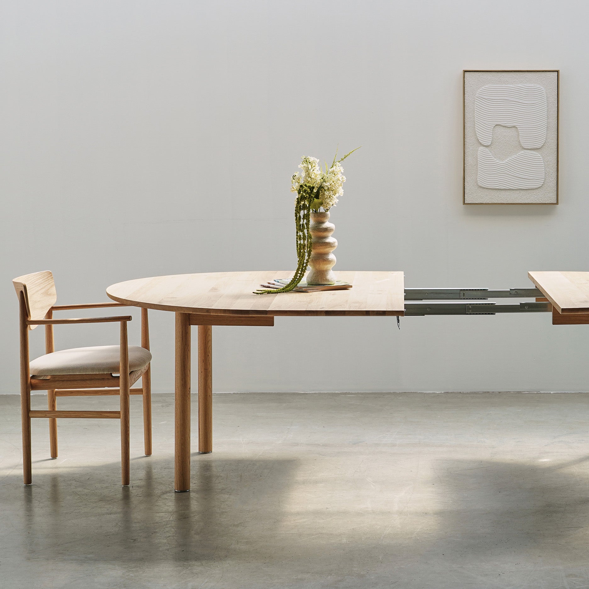 Colo Ø120 Esstisch - Ausziehbar