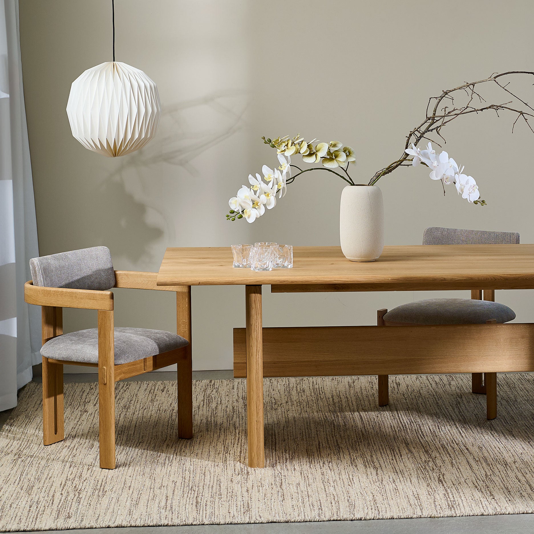 Osaka  Stuhl mit Armlehne