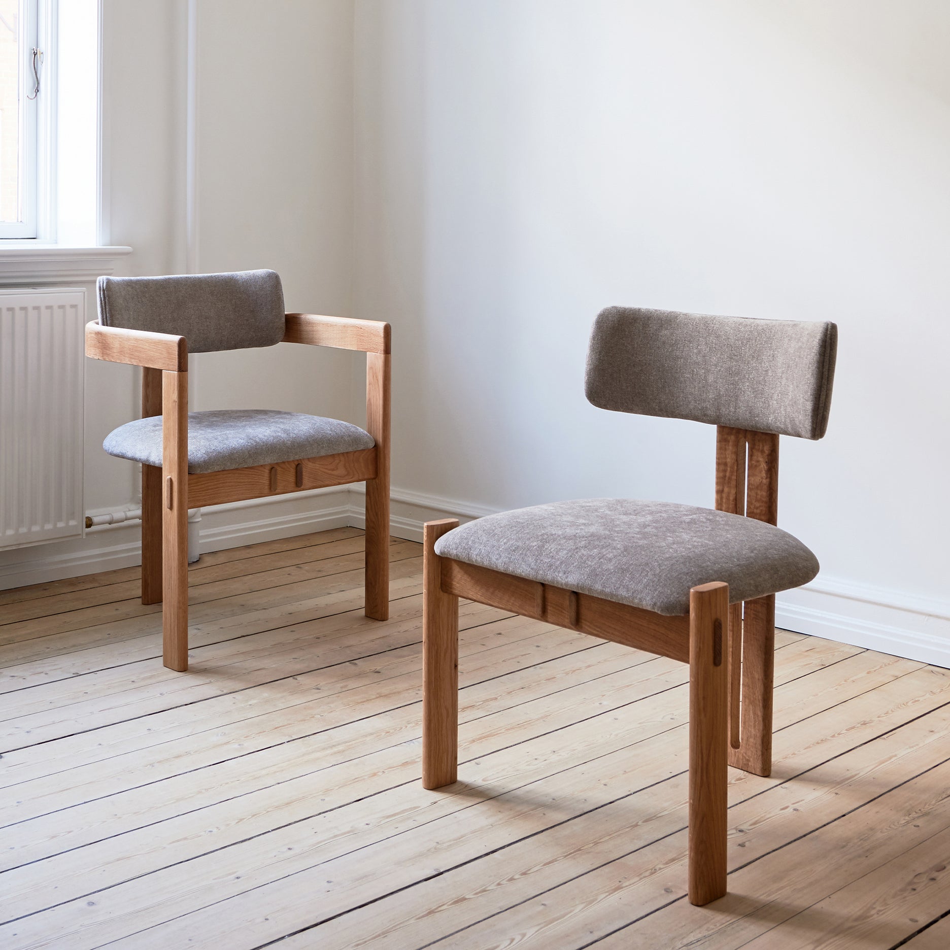 Osaka  Stuhl mit Armlehne