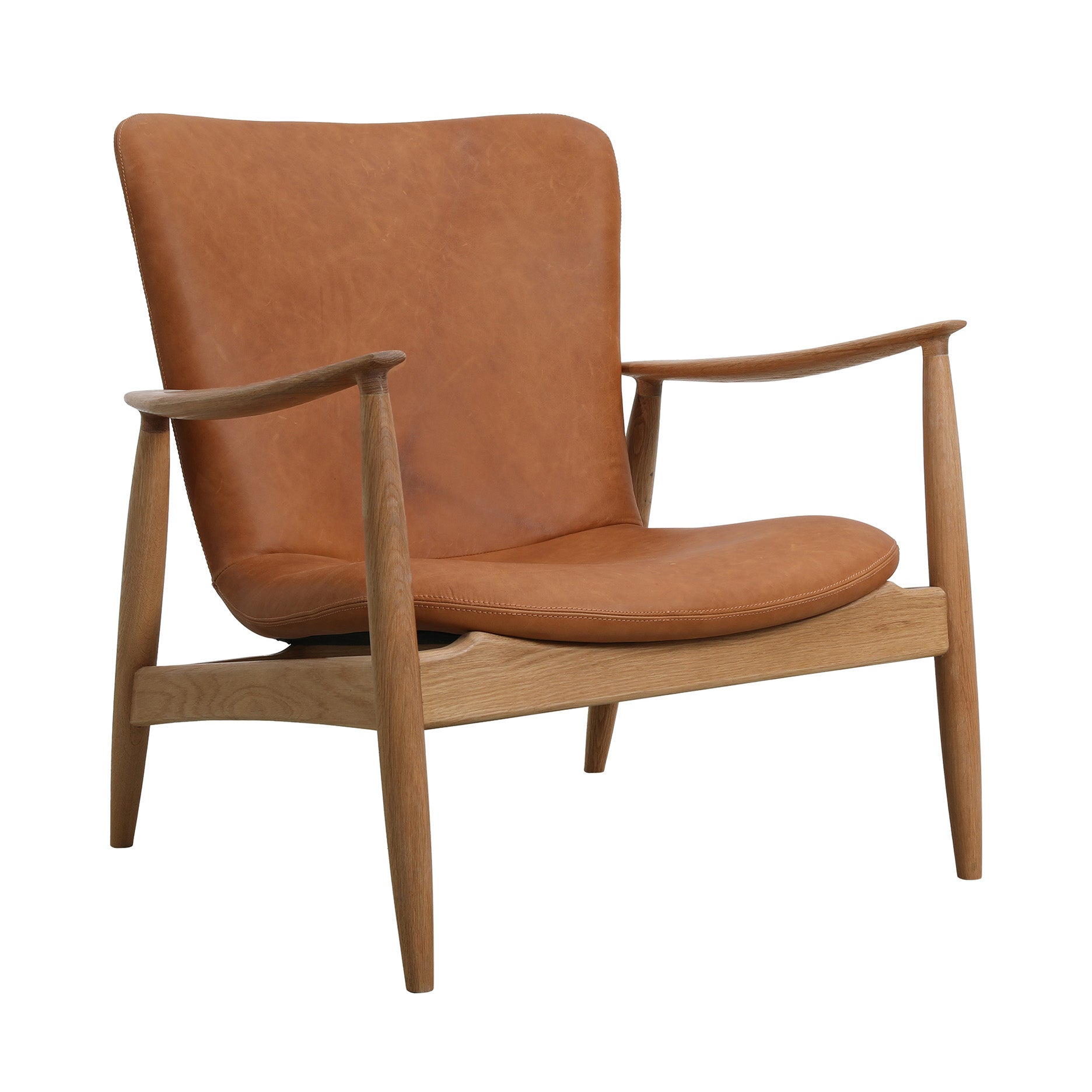 Korobi II Loungestuhl Leder