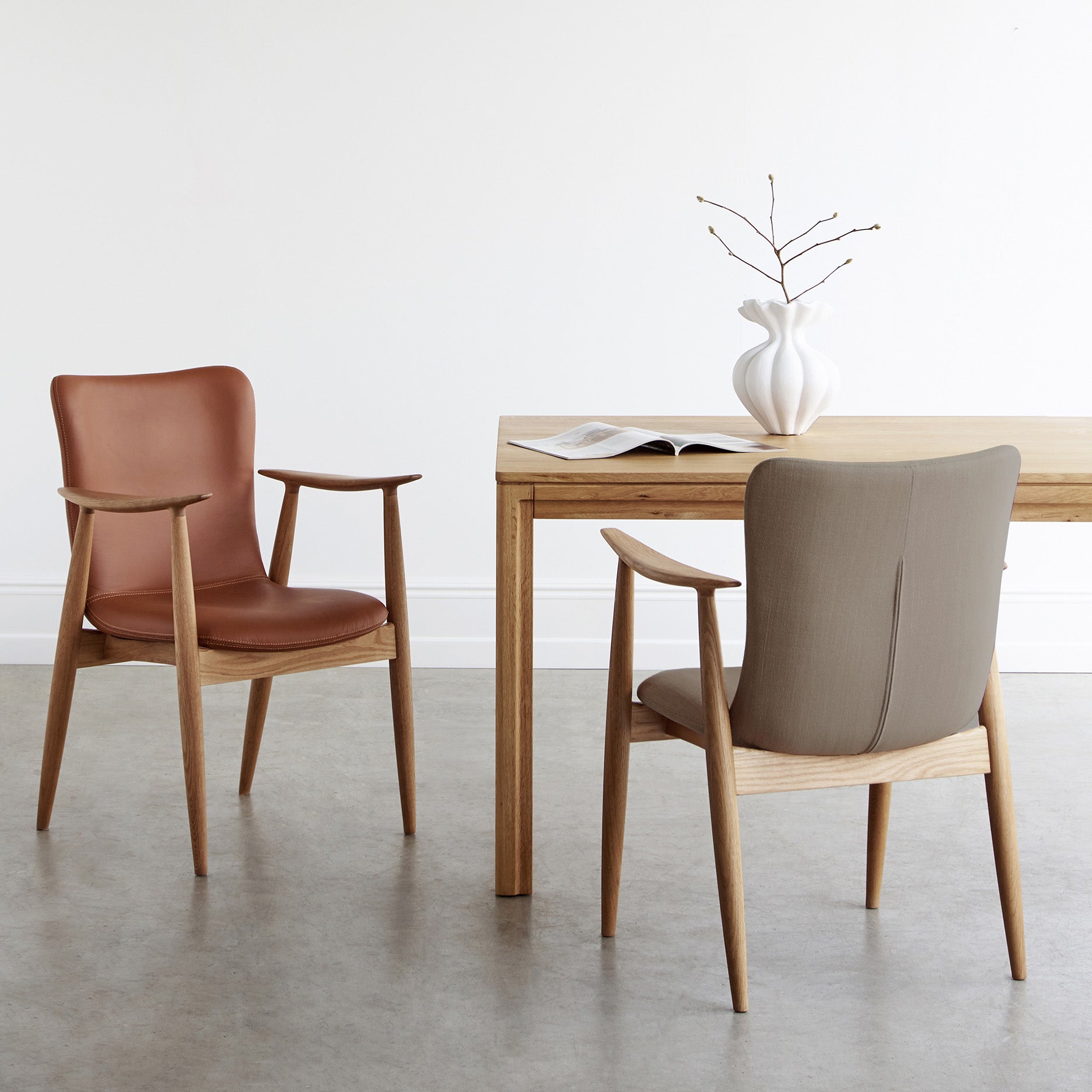 Korobi II Esszimmerstuhl Stoff