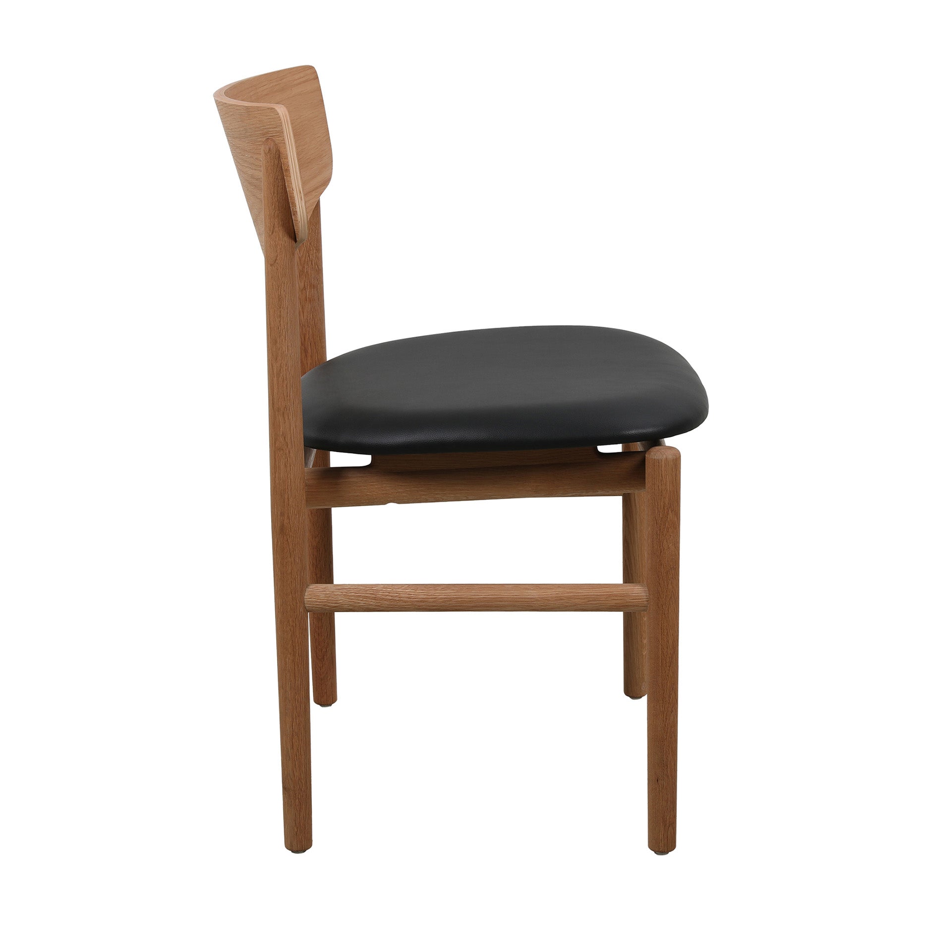 Celeste Esszimmerstuhl ohne Armlehnen - Leder