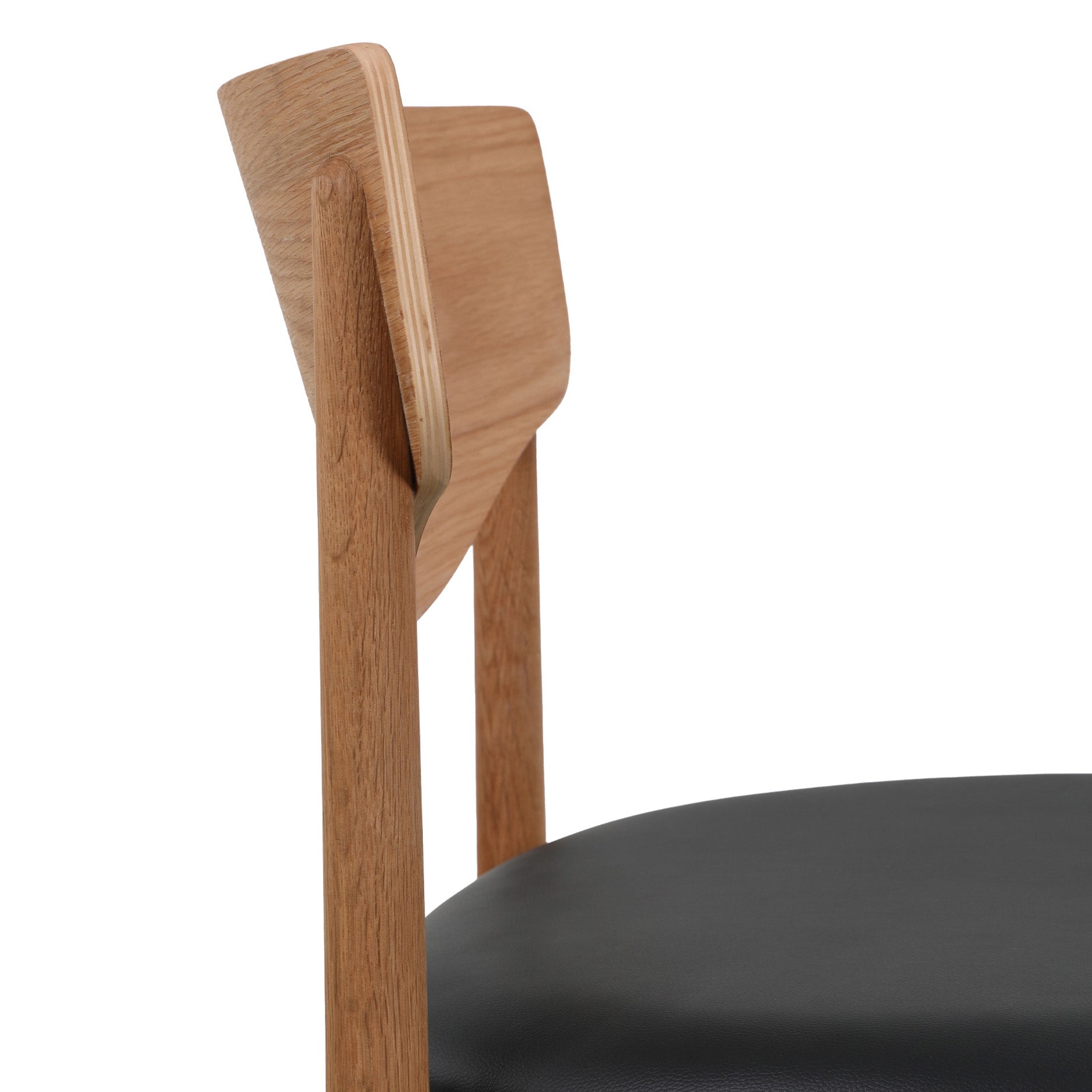 Celeste Esszimmerstuhl ohne Armlehnen - Leder