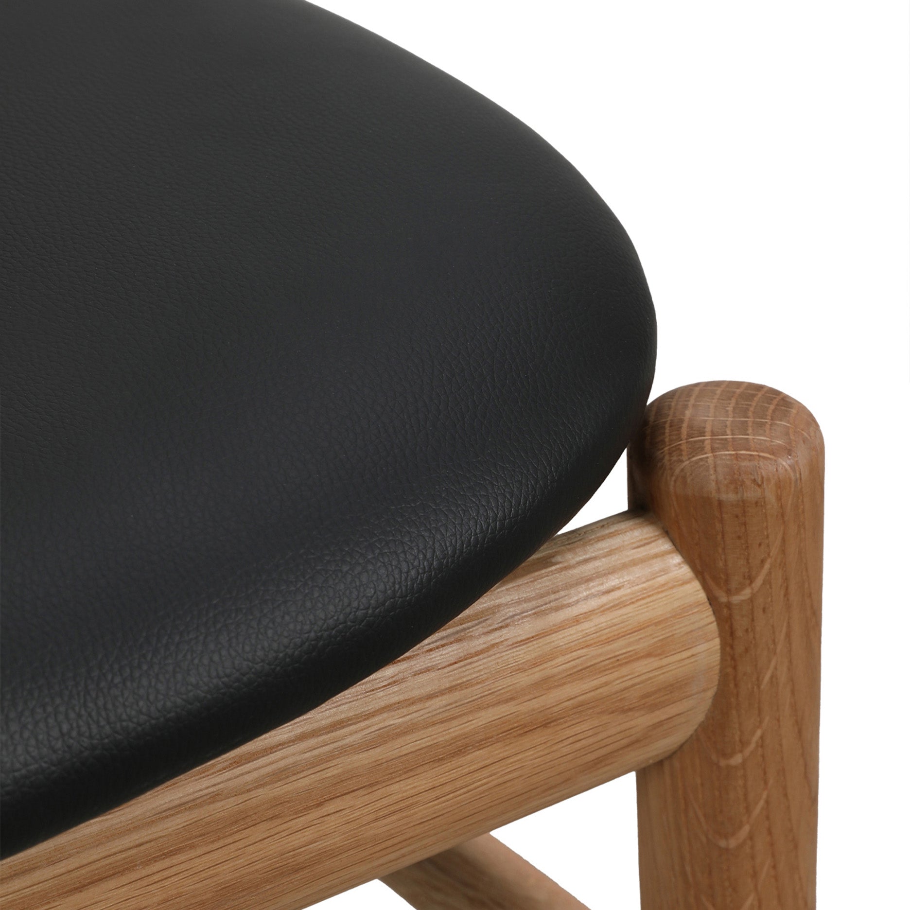 Celeste Esszimmerstuhl ohne Armlehnen - Leder