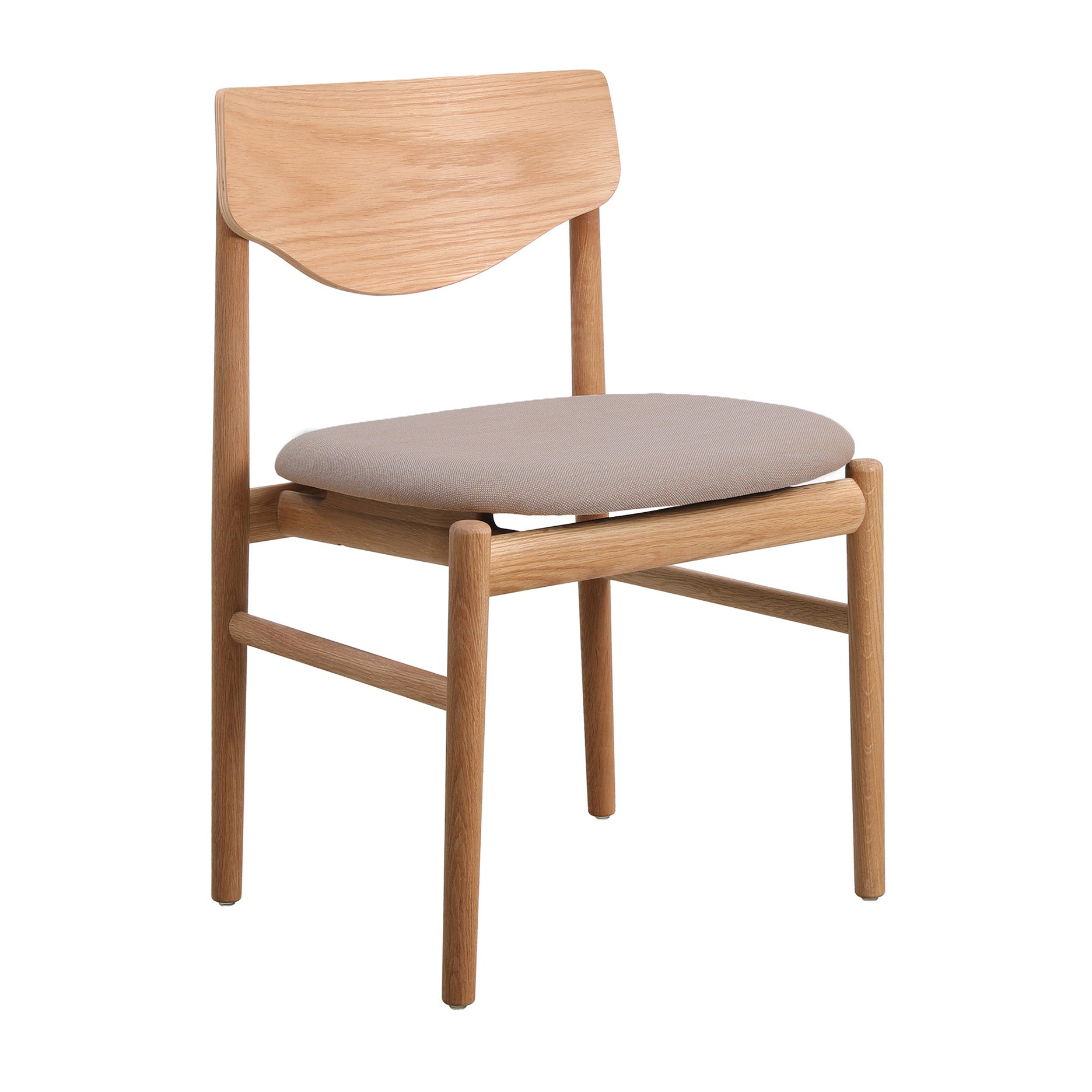 Celeste Esszimmerstuhl ohne Armlehnen - Stoff